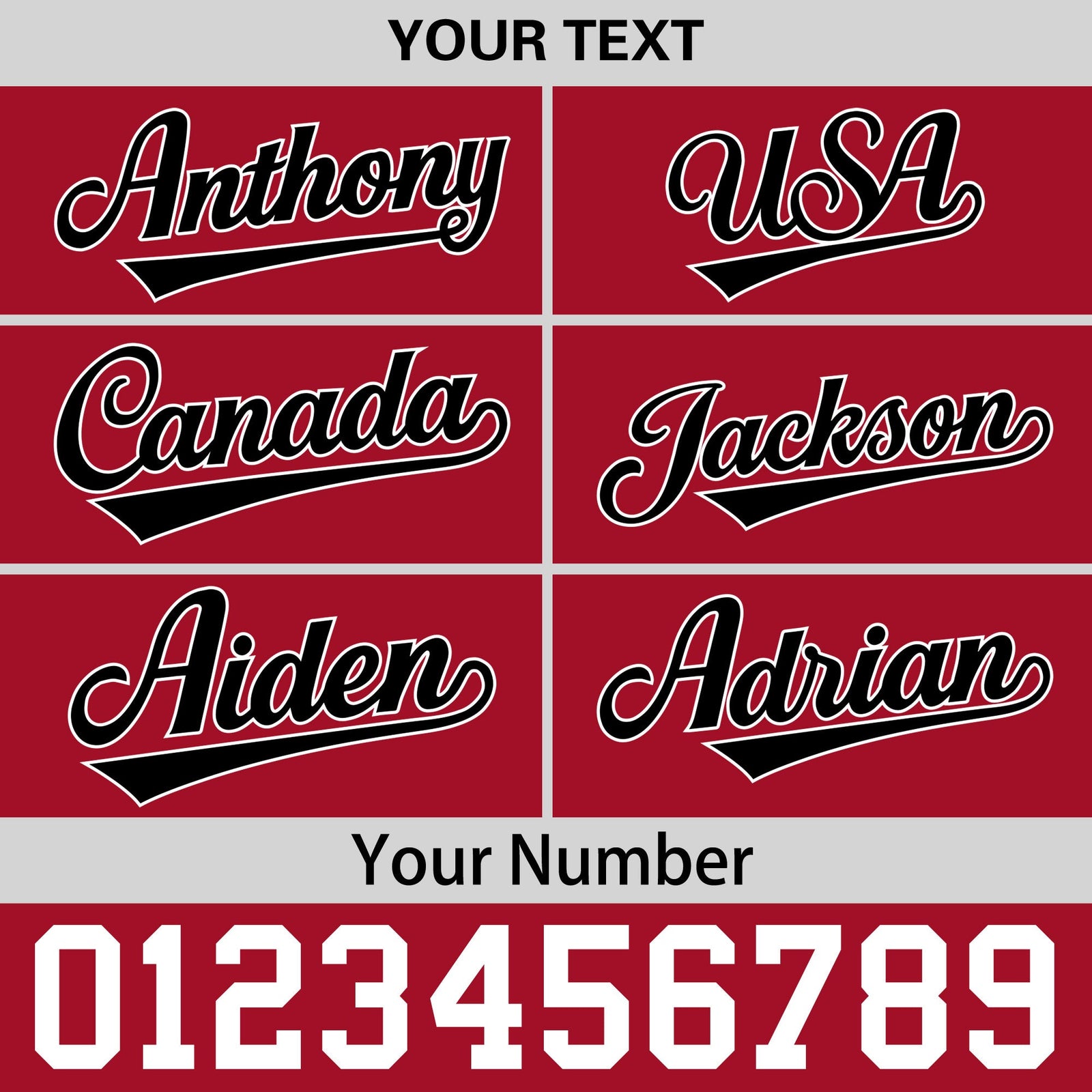 Custom Red Black 3D Puff Embroidery Flat Embroidery Casual Sport Baseball Cap