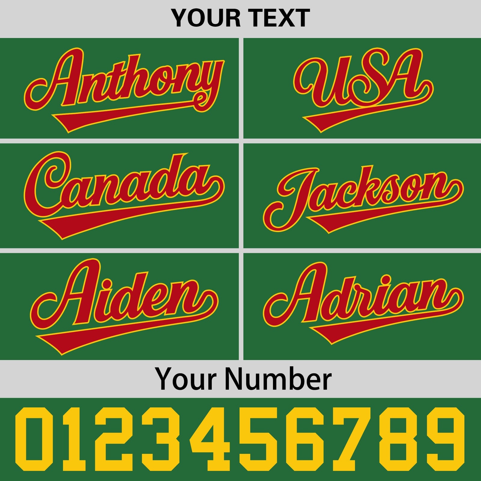 Custom Kelly Green Red 3D Puff Embroidery Flat Embroidery Casual Sport Baseball Cap