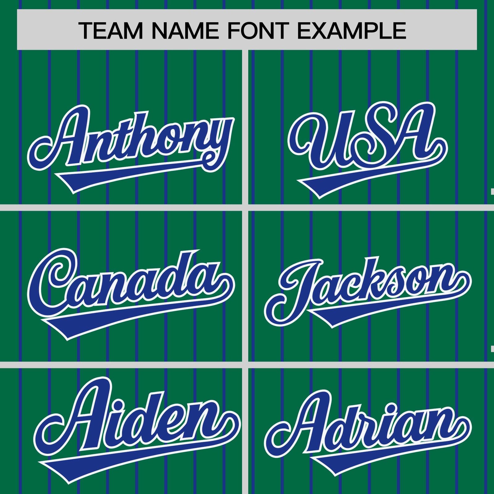 Custom Kelly Green Royal Raglan Sleeves Varsity Full-Snap Pinstripe Letterman Baseball Jacket