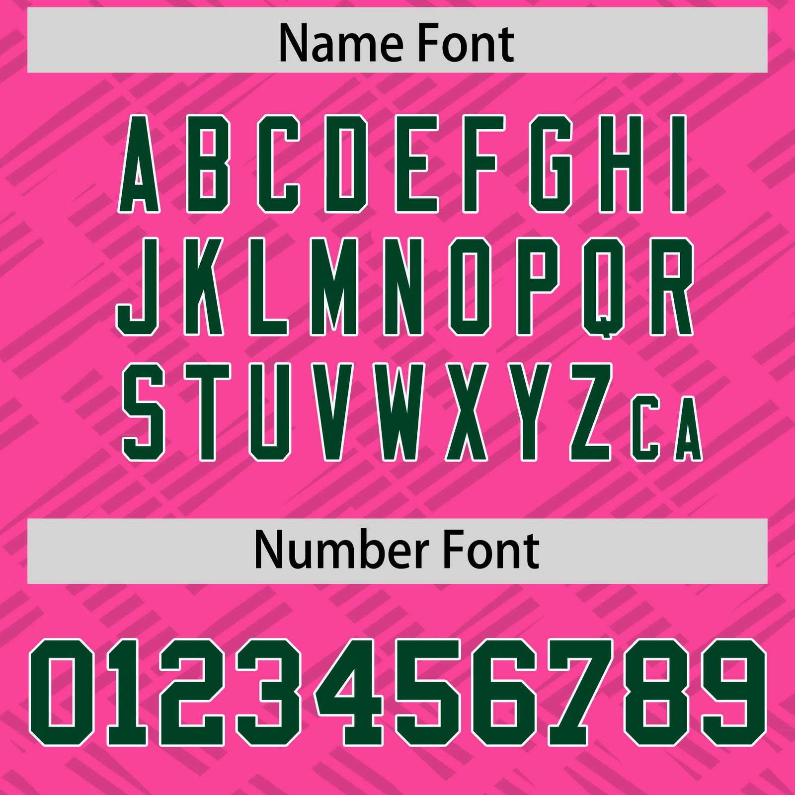 Custom Pink Green L Pattern Varsity Raglan Sleeves Full-Snap Letterman Baseball Jacket