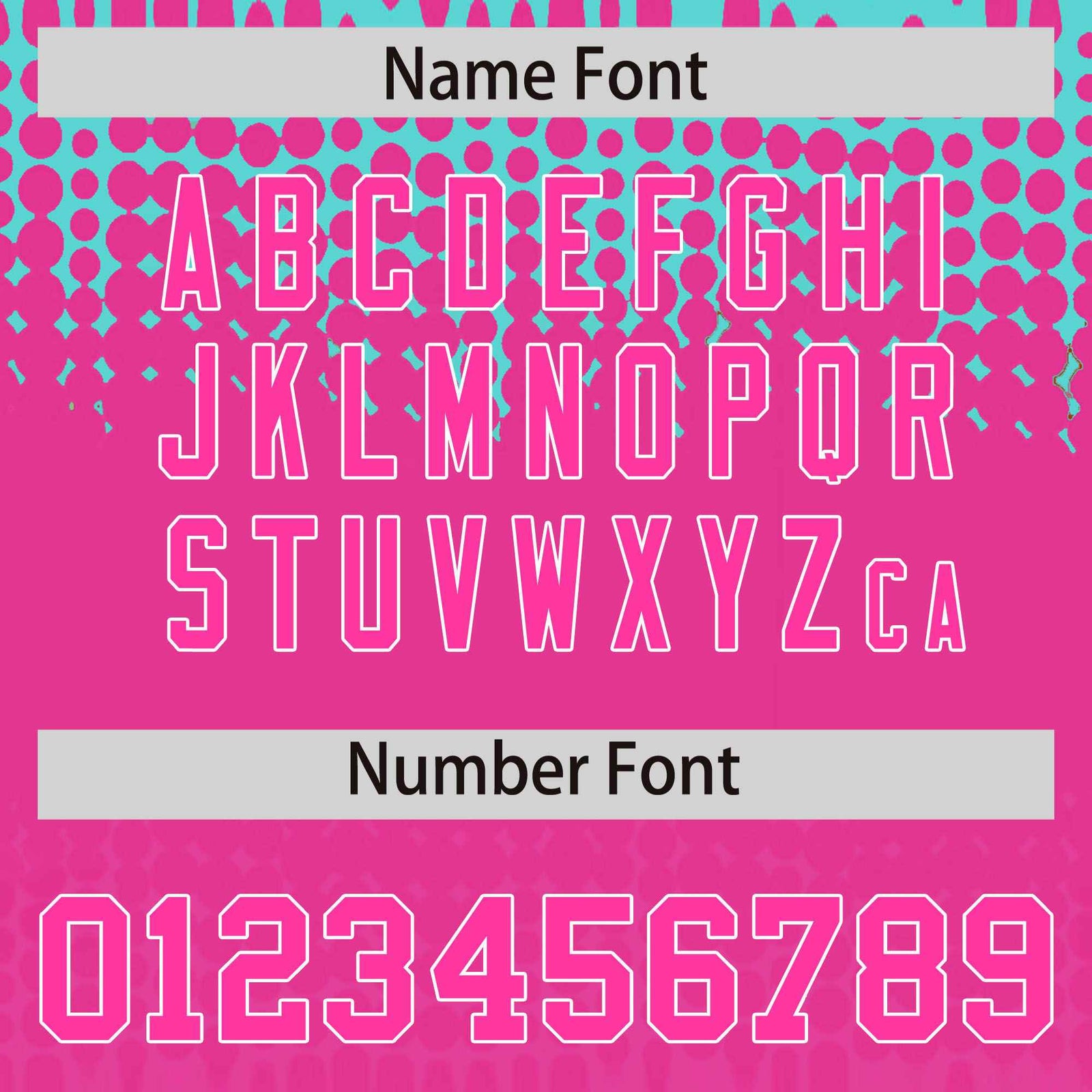 Custom Bright Green Pink Gradient Varsity Full-Snap Polka Dot Pattern Letterman Baseball Jacket