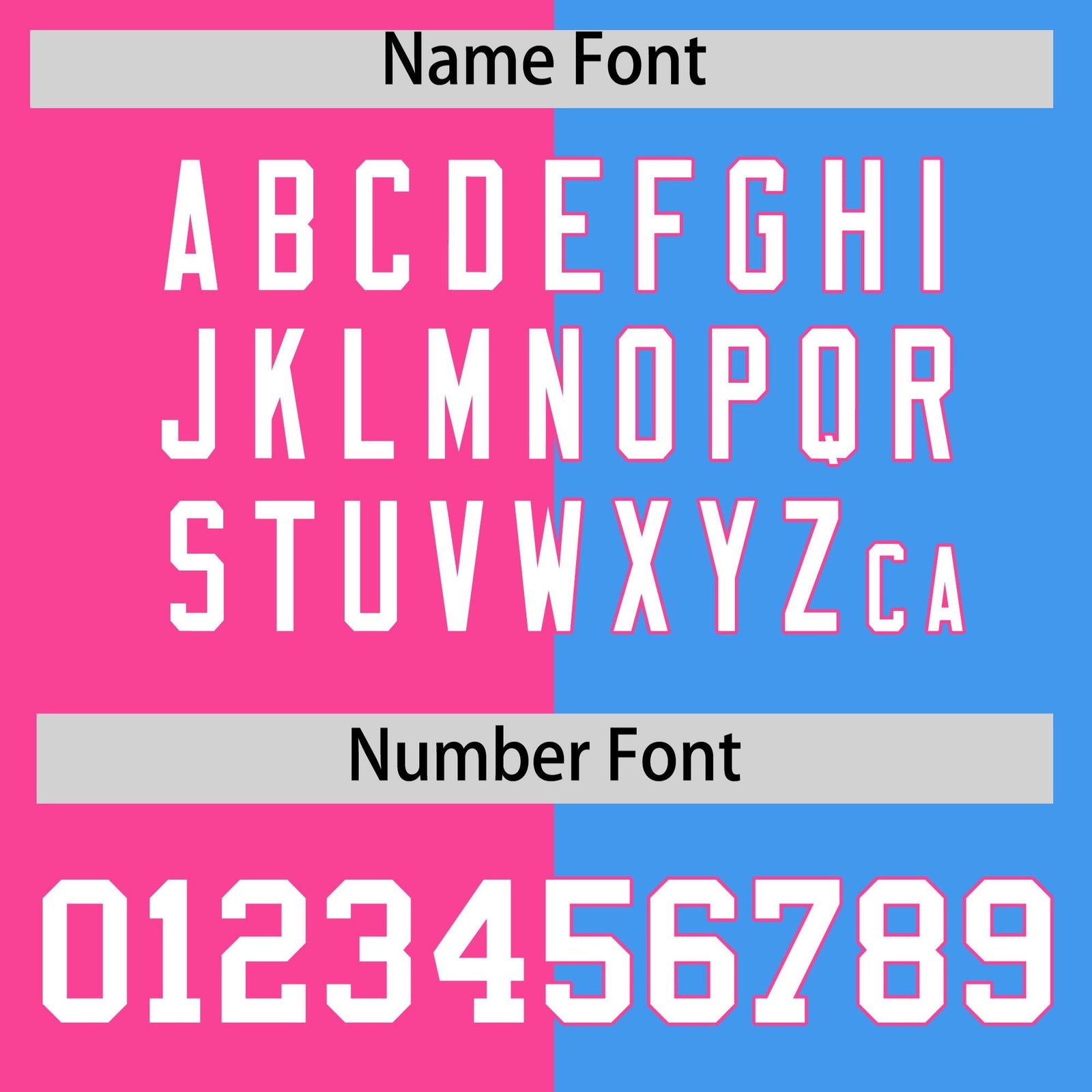 Custom Pink Powder Blue Split Varsity Full-Zip Two Tone Letterman Bomber Jacket