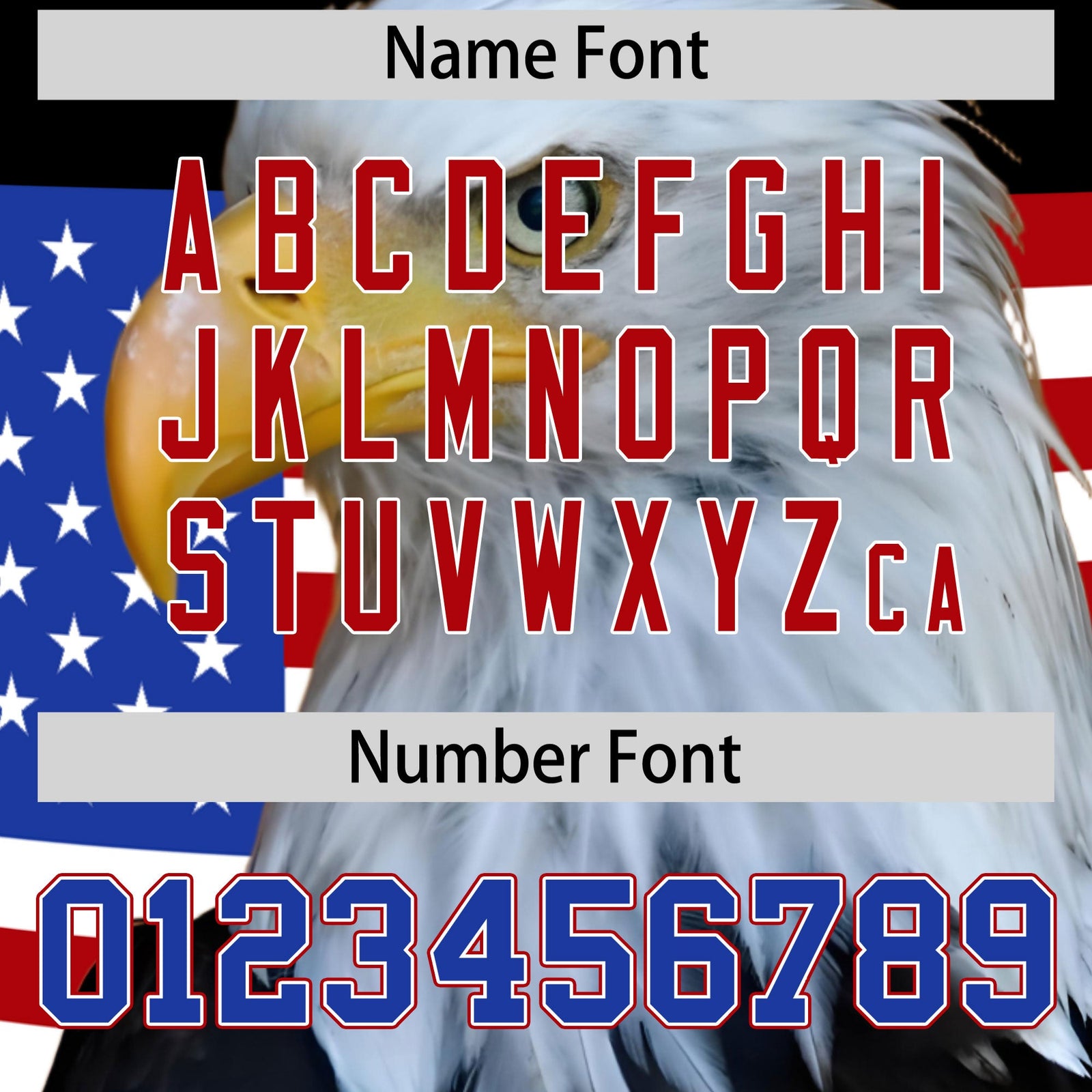 Custom Black Royal Blue White Independence Day Full Zip American Flag Wrinkle-Resistant Jacket| KXKSHOP
