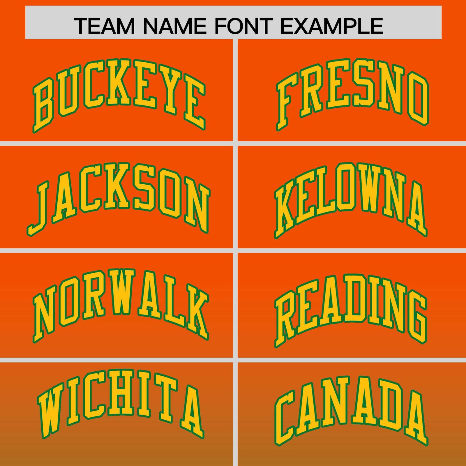 Custom Kelly Green Orange Full-Snap Varsity Personalization Gradient Fashion Letterman Jacket