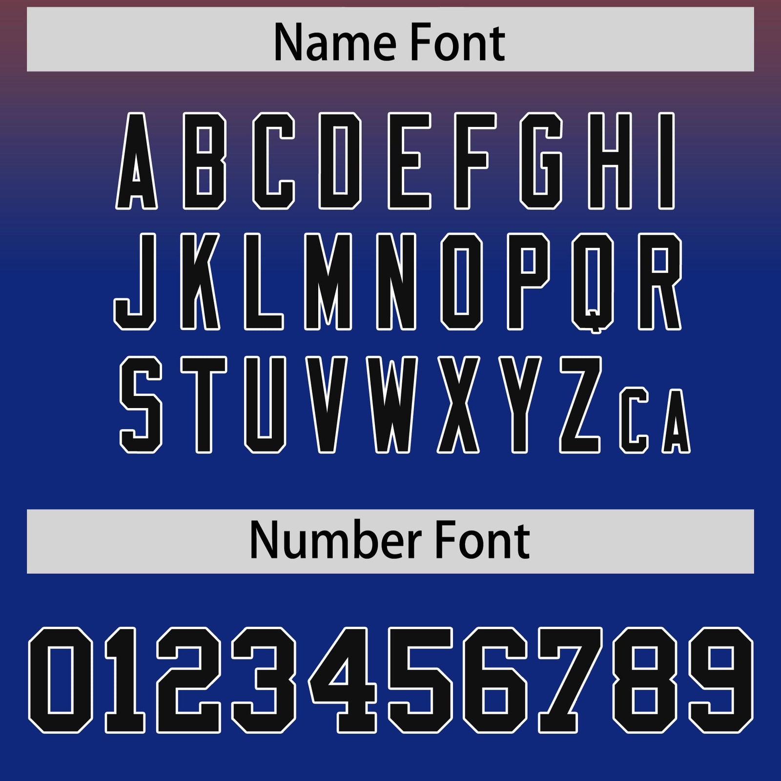 Custom Dark Orange Royal Blue Full-Snap Varsity Personalization Gradient Fashion Letterman Jacket