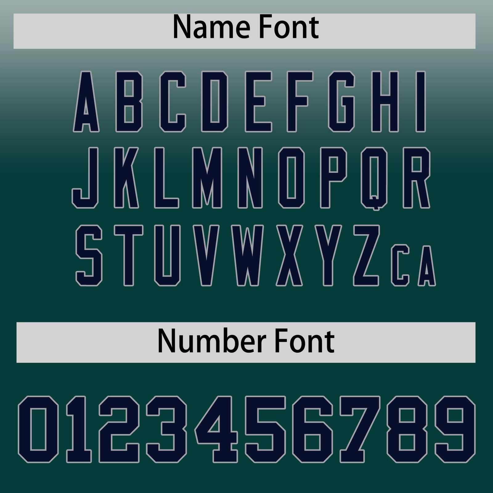 Custom White Midnight Green Full-Snap Varsity Personalization Gradient Fashion Letterman Jacket