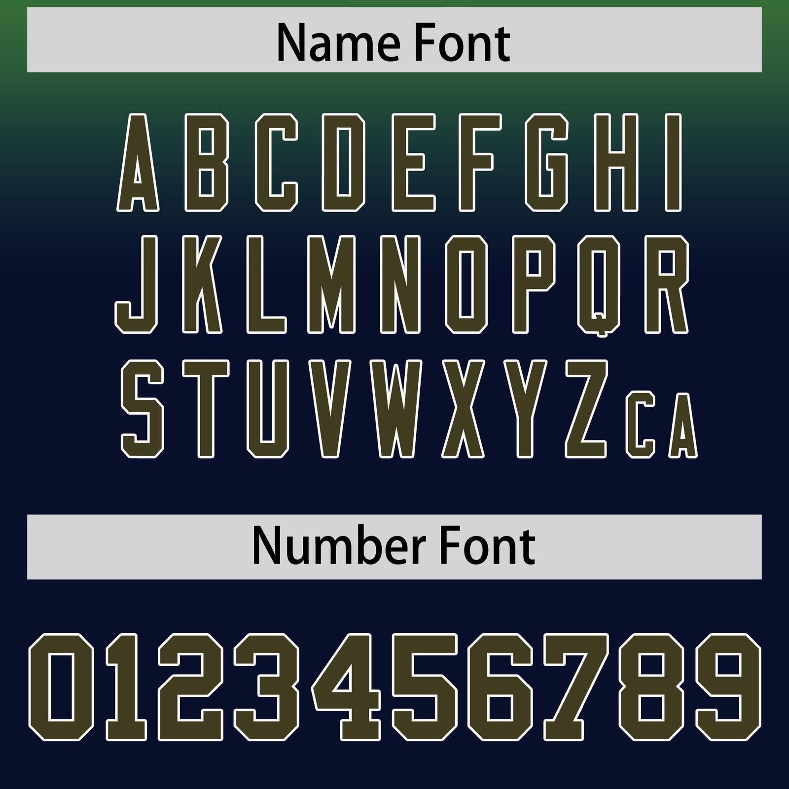 Custom Green Navy Full-Snap Varsity Personalization Gradient Fashion Letterman Jacket