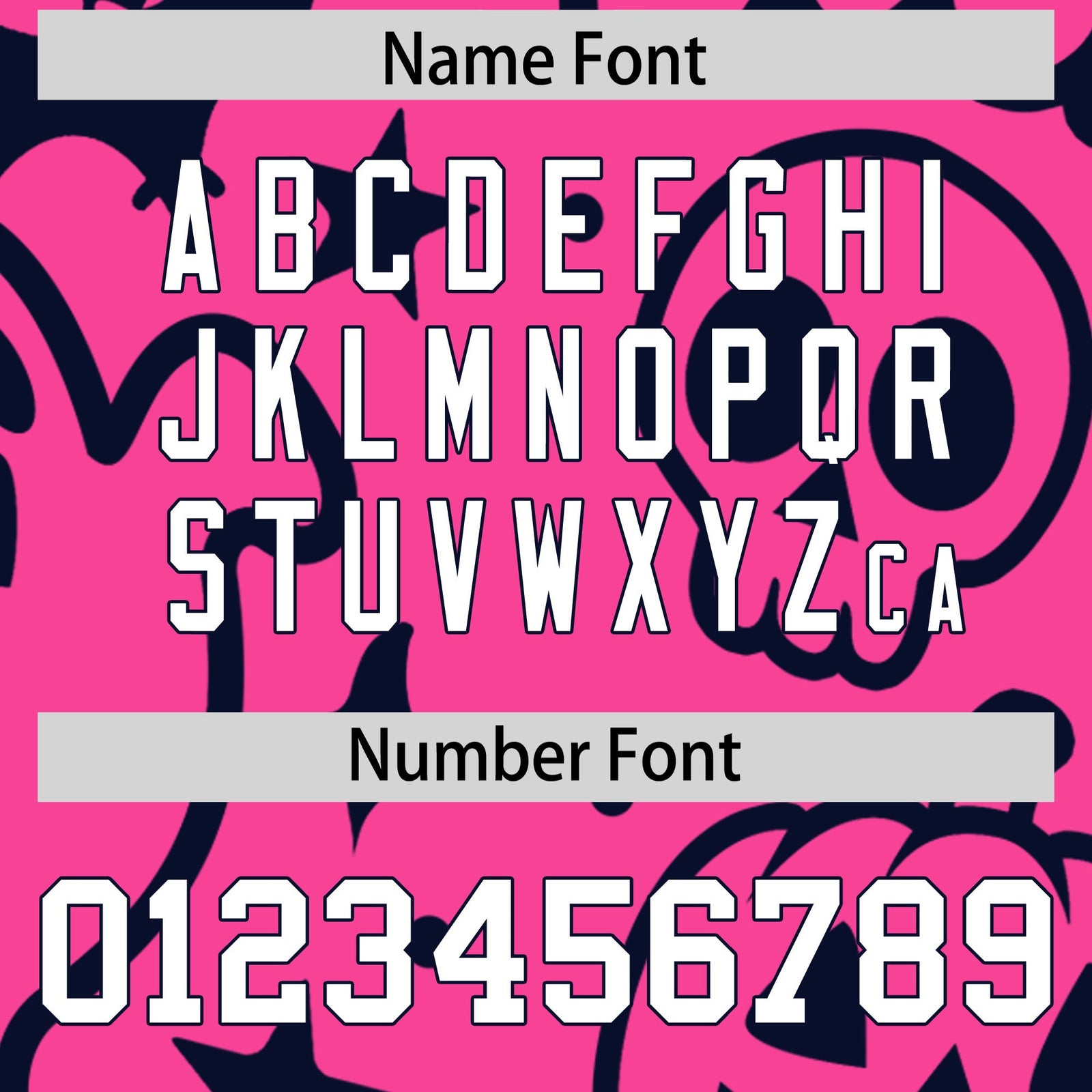 Custom Navy Pink White Bats Pumpkins Ghost Patterns Halloween Letterman Jacket | Custom Letterman Jacket,Add Name and Numbern,Sublimation Printed & Stitched,Perfect for Parties | KXKSHOP