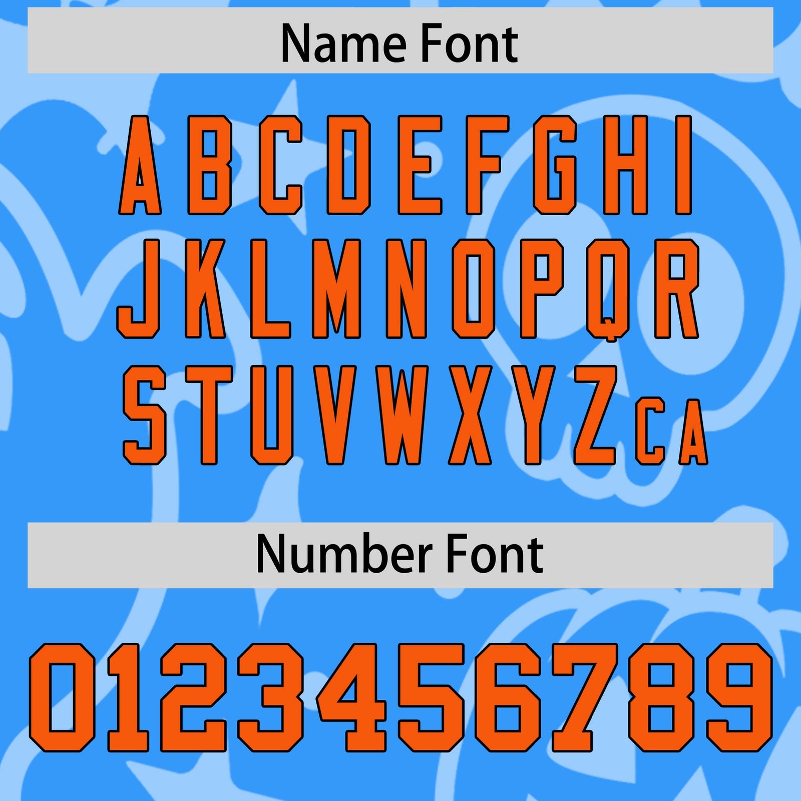 Custom Orange Powder Blue Black Bats Pumpkins Ghost Patterns Halloween Letterman Jacket | Custom Letterman Jacket,Add Name and Numbern,Sublimation Printed & Stitched,Perfect for Parties | KXKSHOP