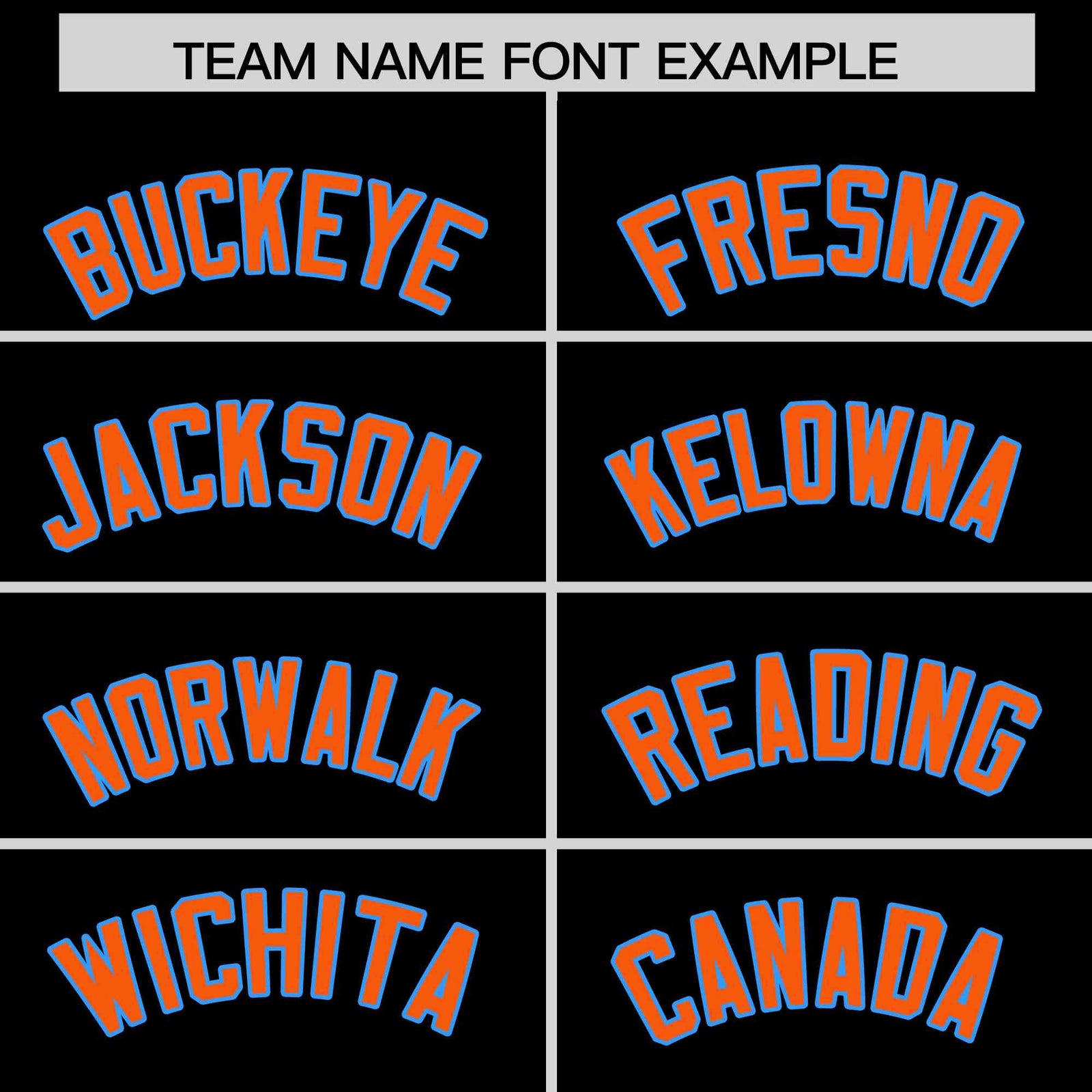 Custom Black Orange Powder Blue Full-Snap Varsity Raglan Sleeves Gradient Letterman Jacket
