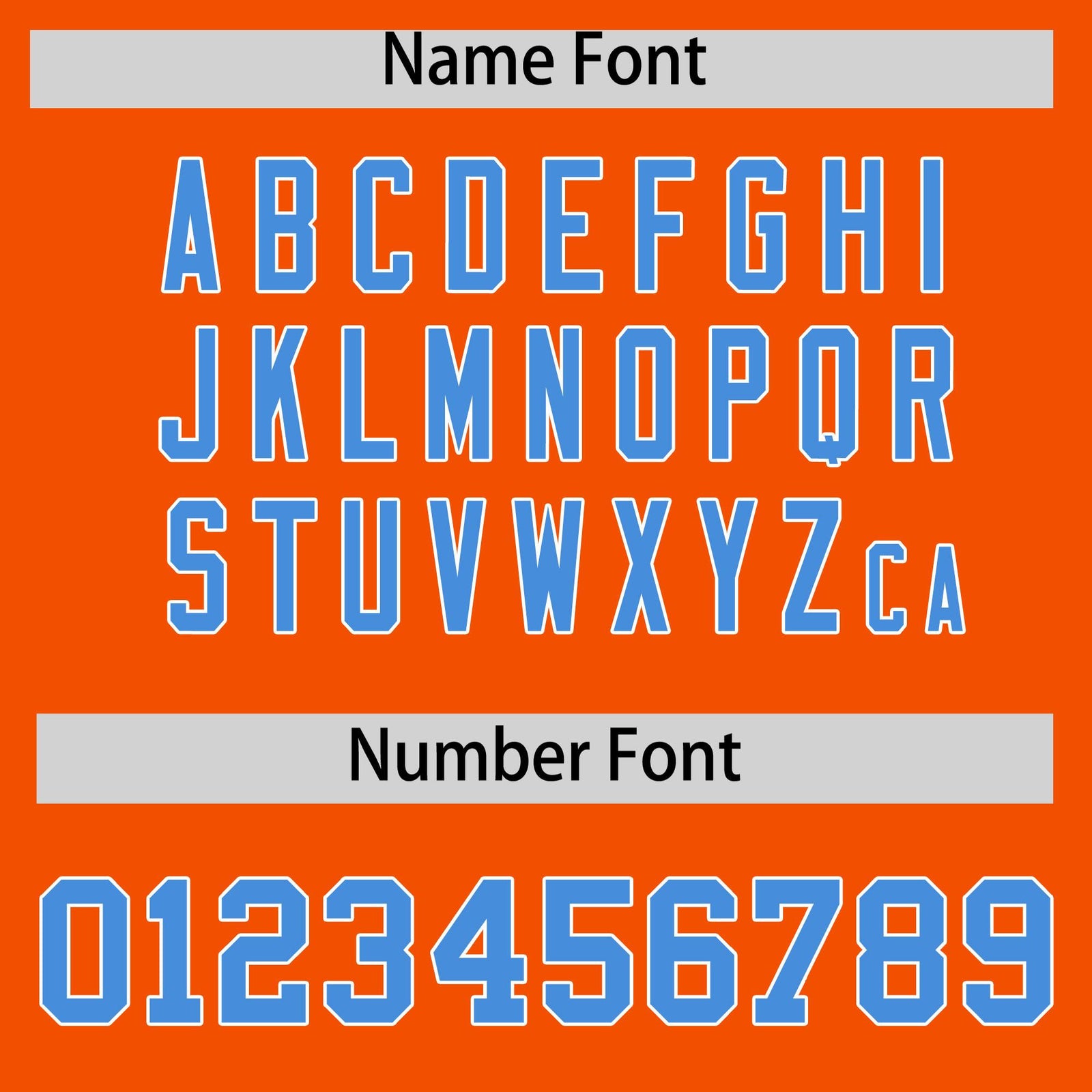 Custom Orange Powder Blue White Full-Snap Varsity Raglan Sleeves Gradient Letterman Jacket