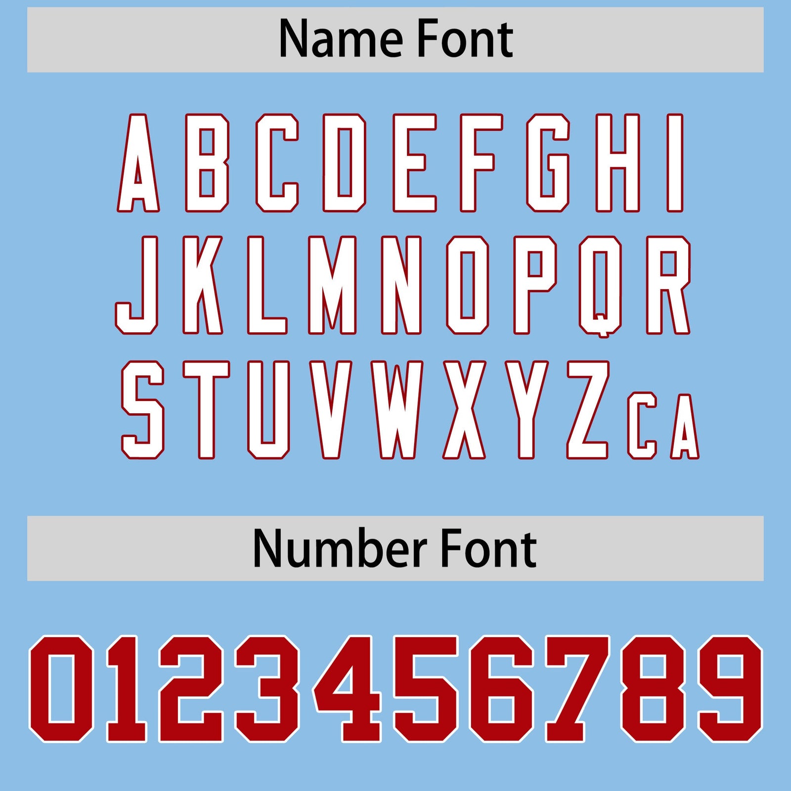 Custom Powder Blue Red Raglan Sleeves Full-Snap Varsity Faux Leather Letterman Jacket| KXKSHOP