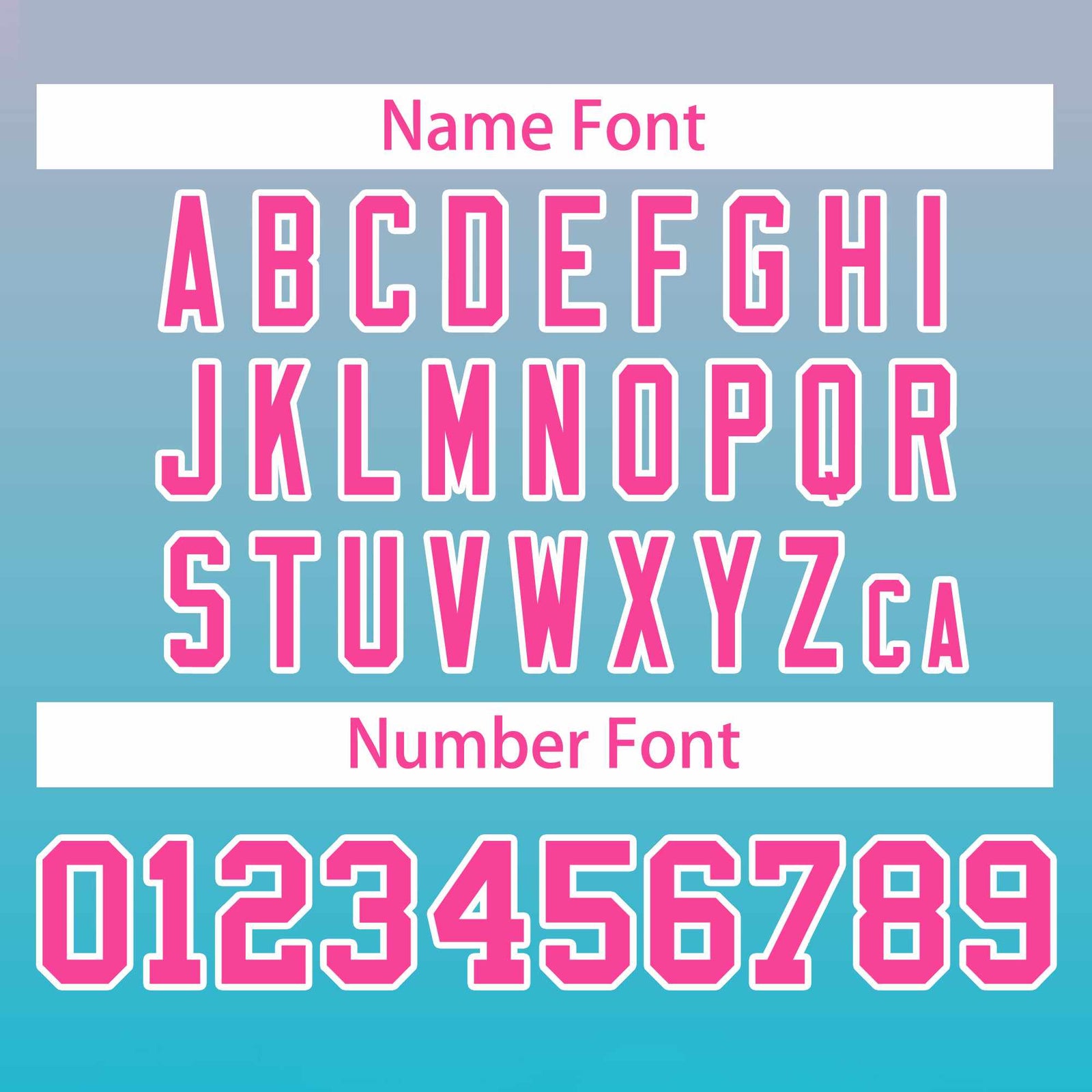 Custom Pink Light Blue Varsity Full-Zip Gradient Fashion Letterman Bomber Jacket