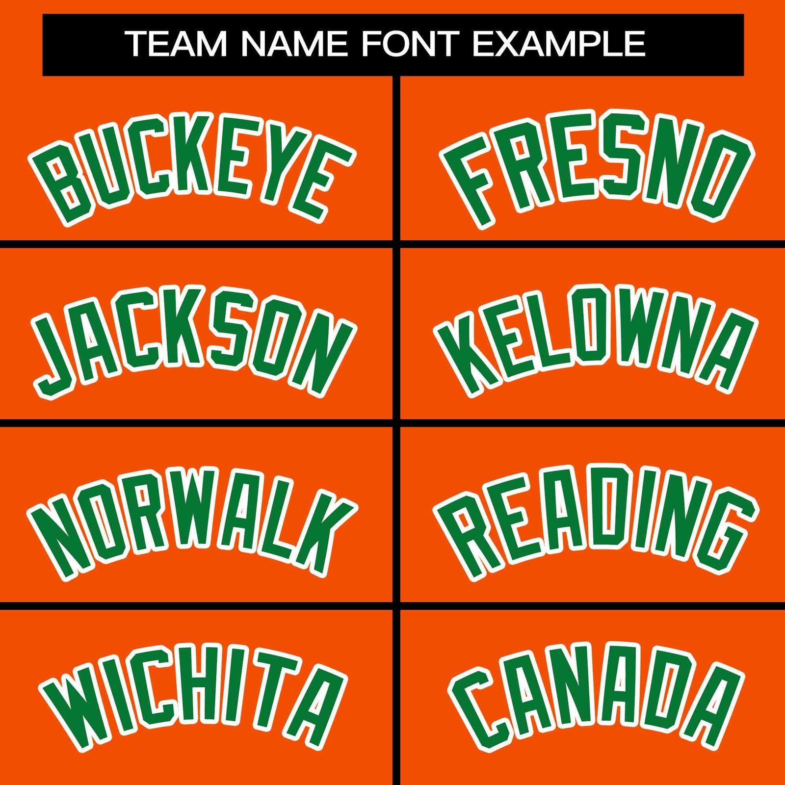 Custom Orange Kelly Green Varsity Full-Snap Raglan Sleeves Letterman Baseball Jacket