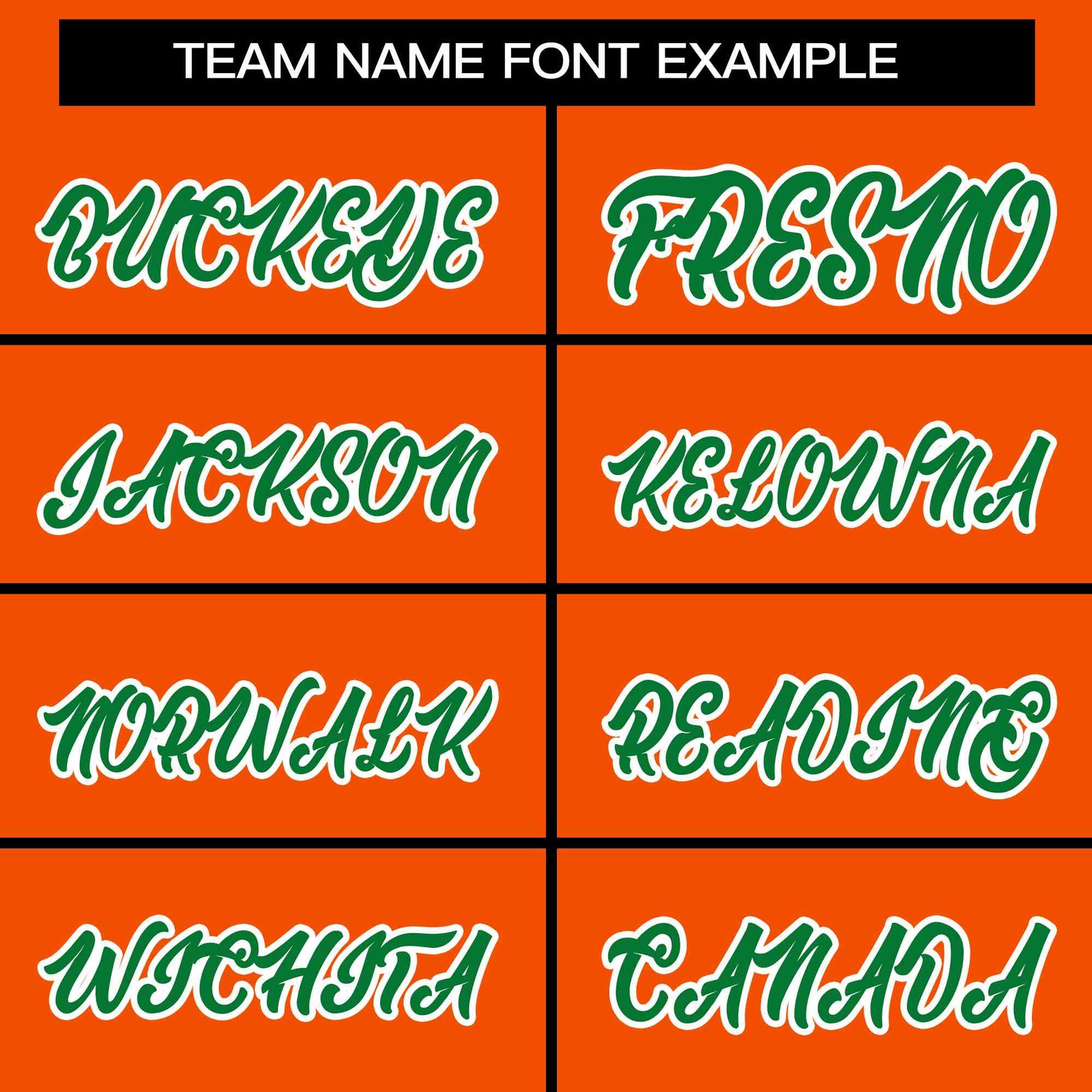 Custom Orange Kelly Green Varsity Full-Snap Raglan Sleeves Letterman Baseball Jacket