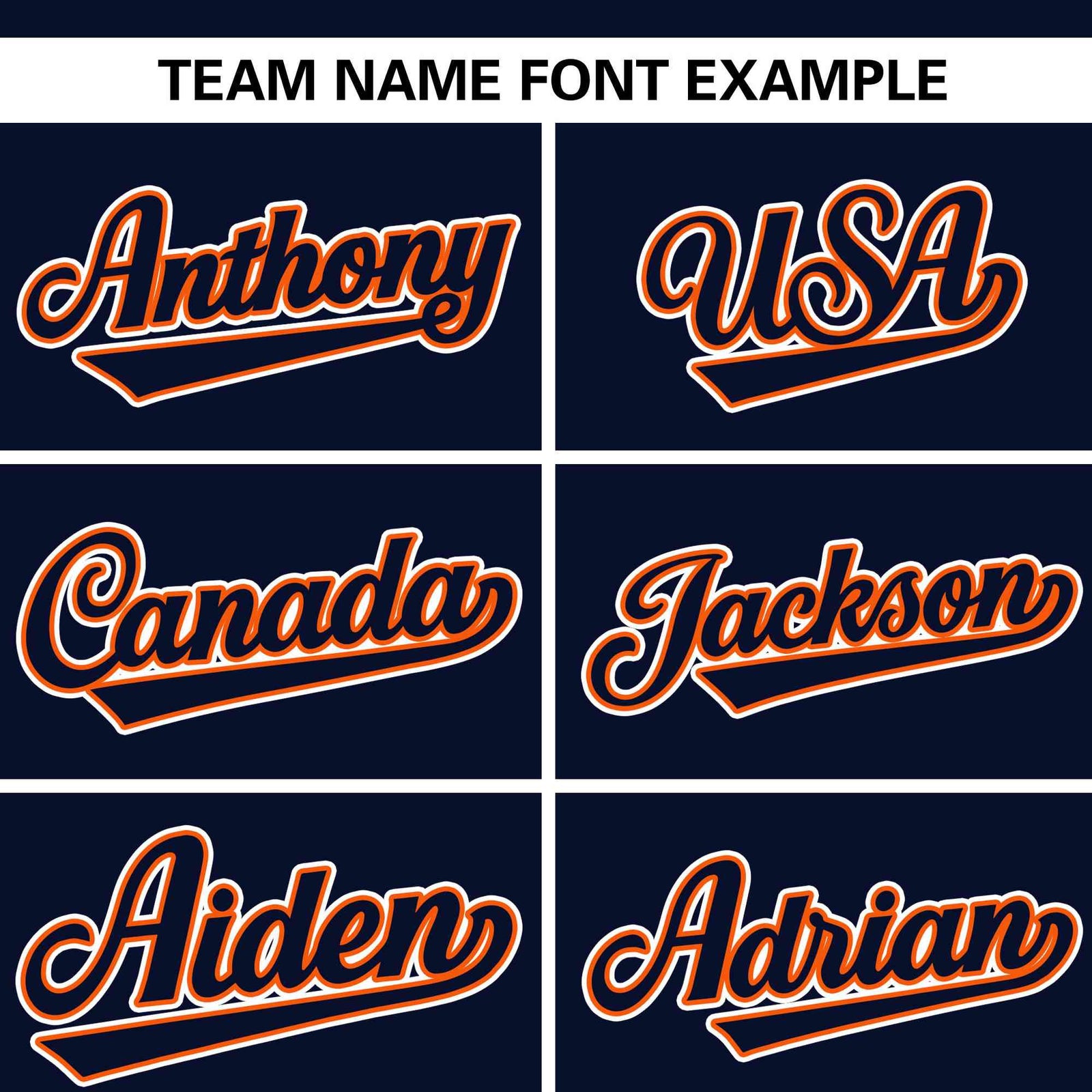 Custom Navy Orange-White Varsity Full-Zip Raglan Sleeves Letterman Bomber Jacket