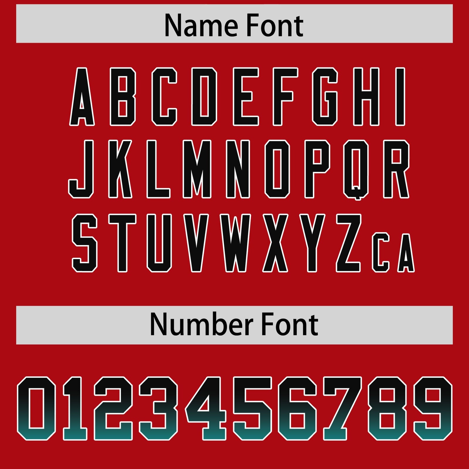 Custom Red Black and Aqua Sides Gradient Fashion Personalized Team Football Jersey