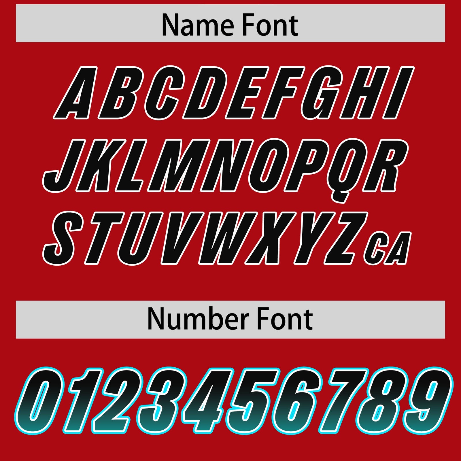 Custom Red Black and Aqua Sides Gradient Fashion Personalized Team Football Jersey