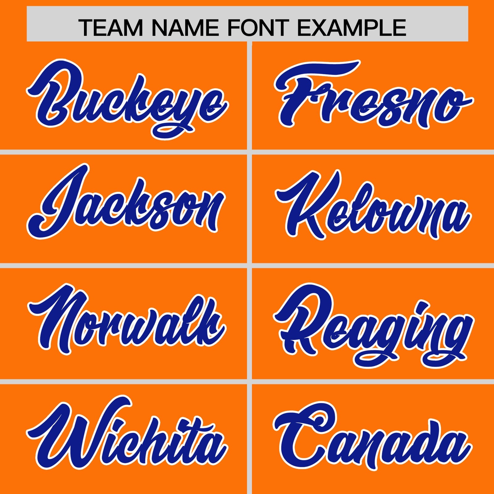 Custom Orange Royal and Powder Blue Sides Gradient Fashion Personalized Team Football Jersey