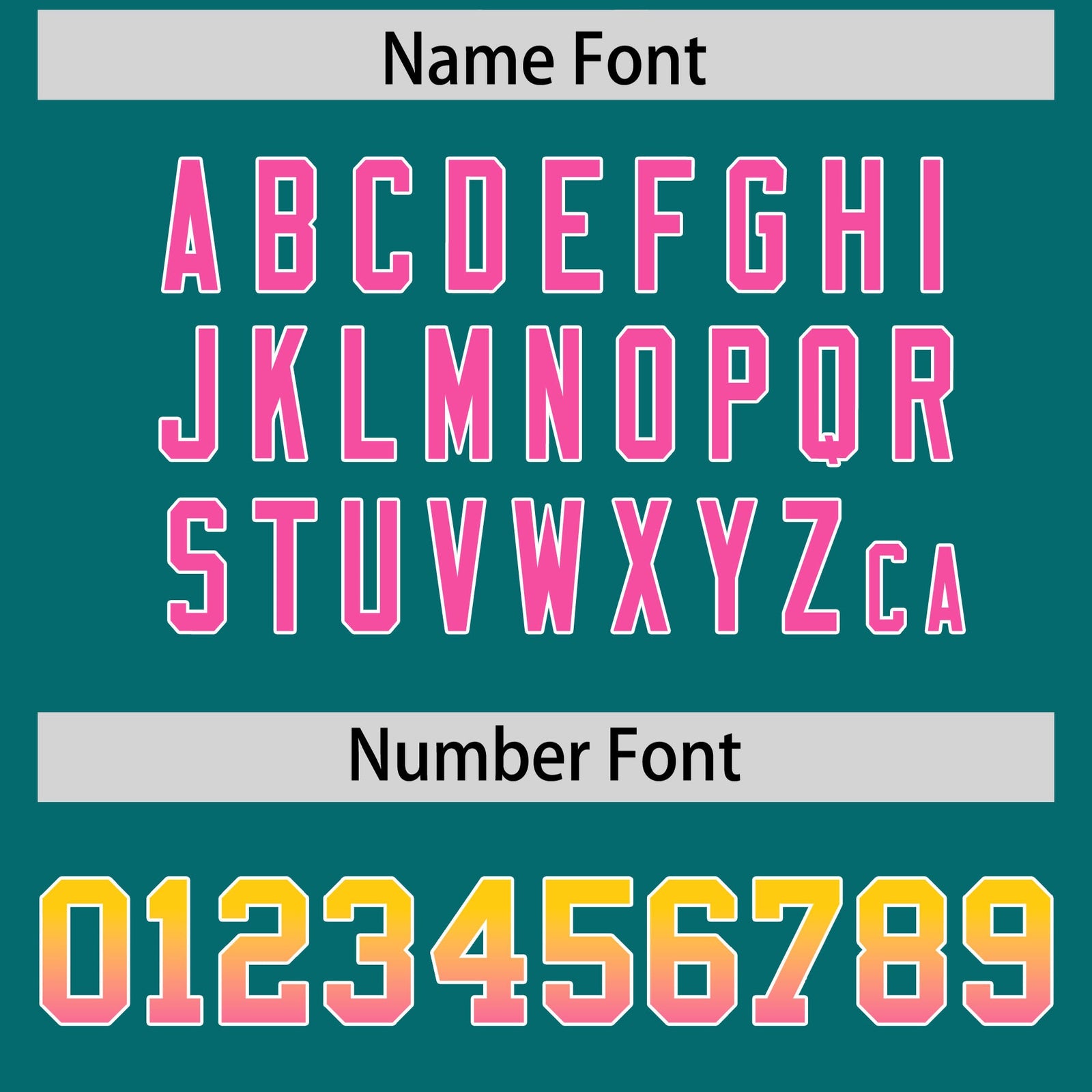 Custom Aqua Gold Sides Gradient Fashion Personalized Team Football Jersey