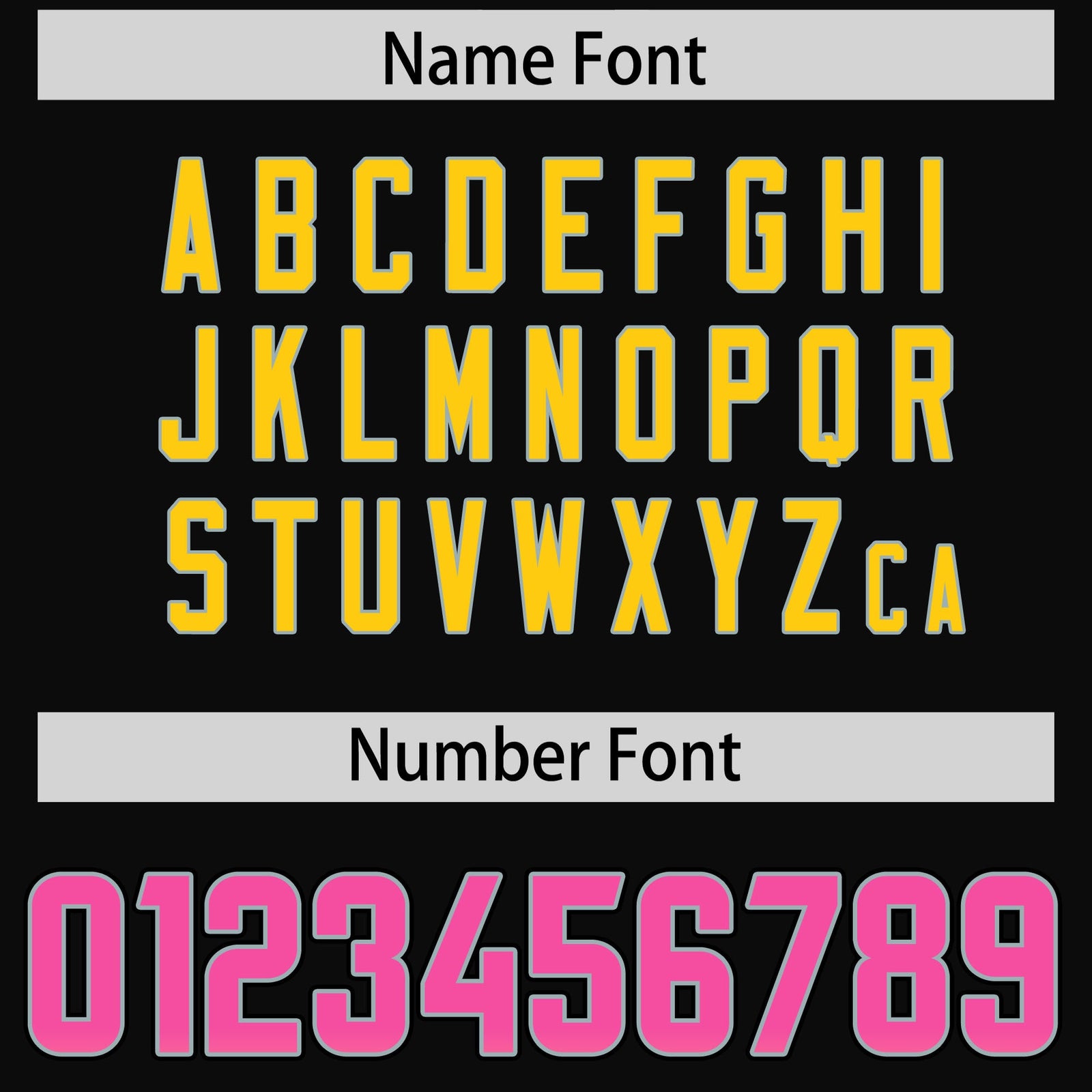 Custom Black Pink and Gold Sides Gradient Fashion Personalized Team Football Jersey