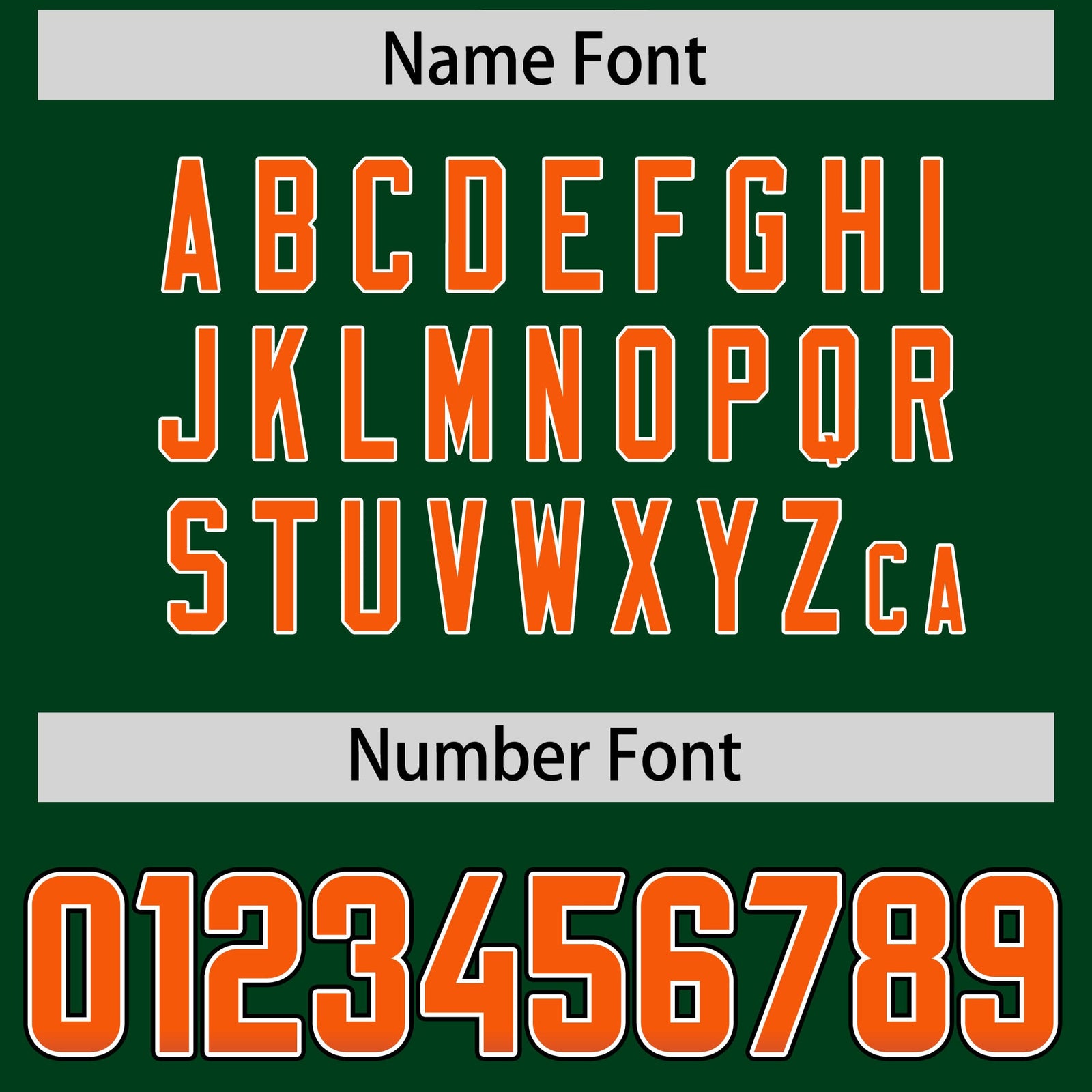 Custom Green Orange and Navy Sides Gradient Fashion Personalized Team Football Jersey