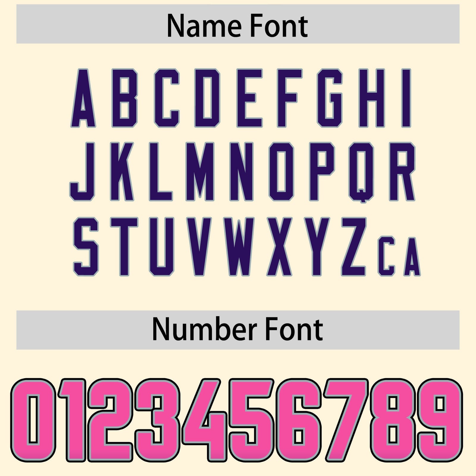 Custom Cream Pink and Purple Sides Gradient Fashion Personalized Team Football Jersey