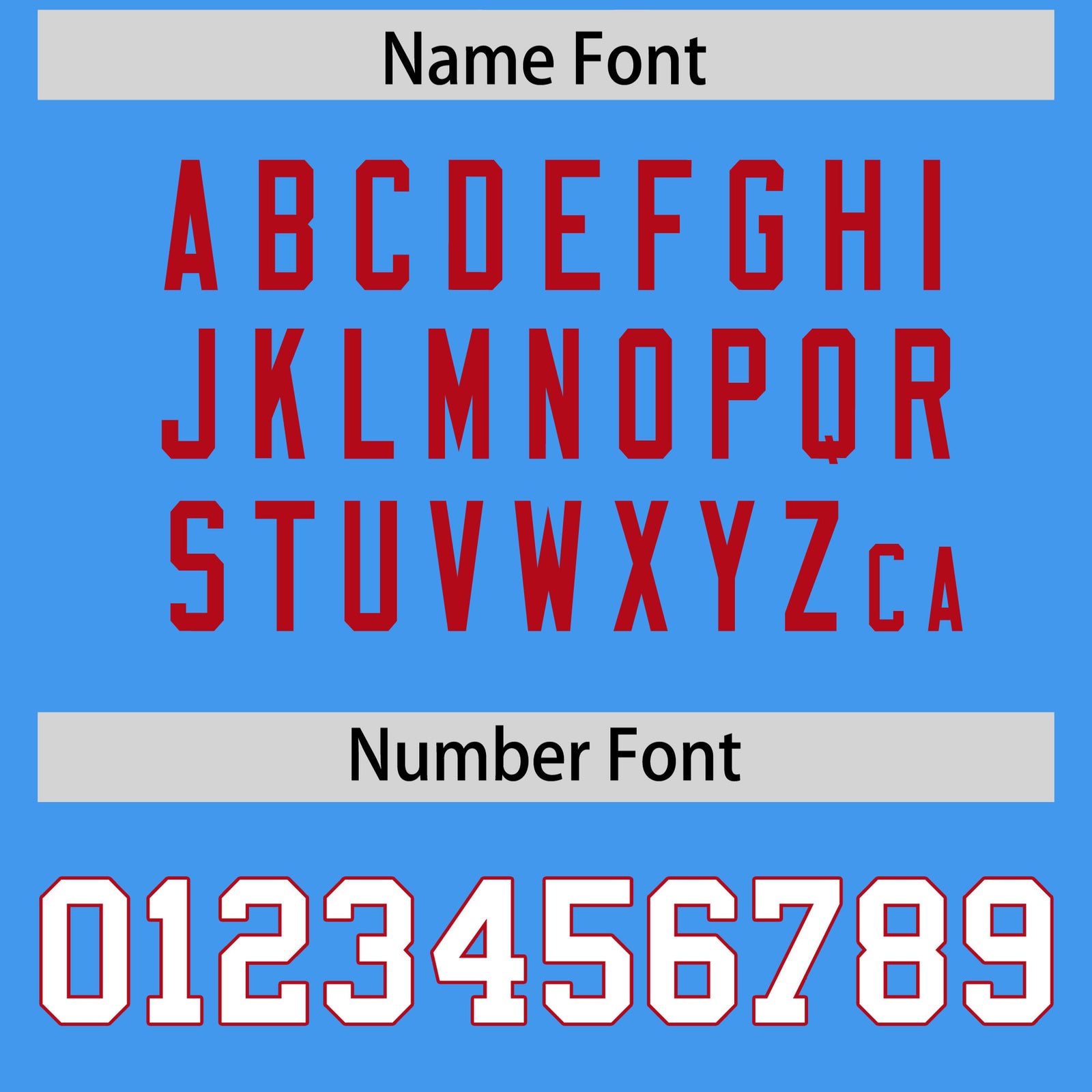 Custom Powder Blue Classic Style American Football Jerseys