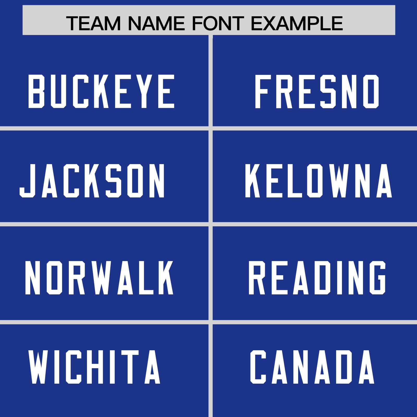 Custom Royal Classic Style American Football Jerseys