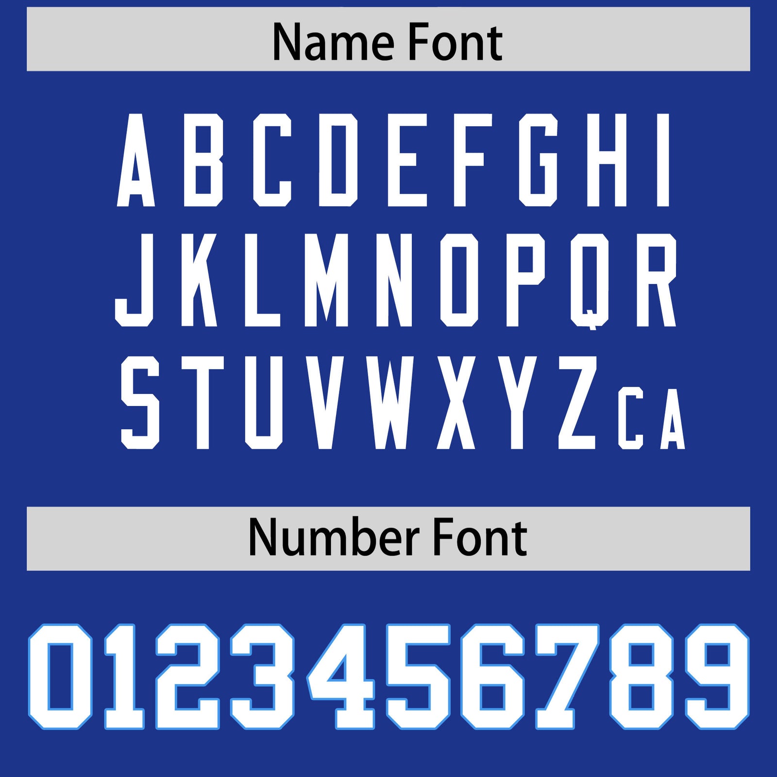 Custom Royal Football Jersey