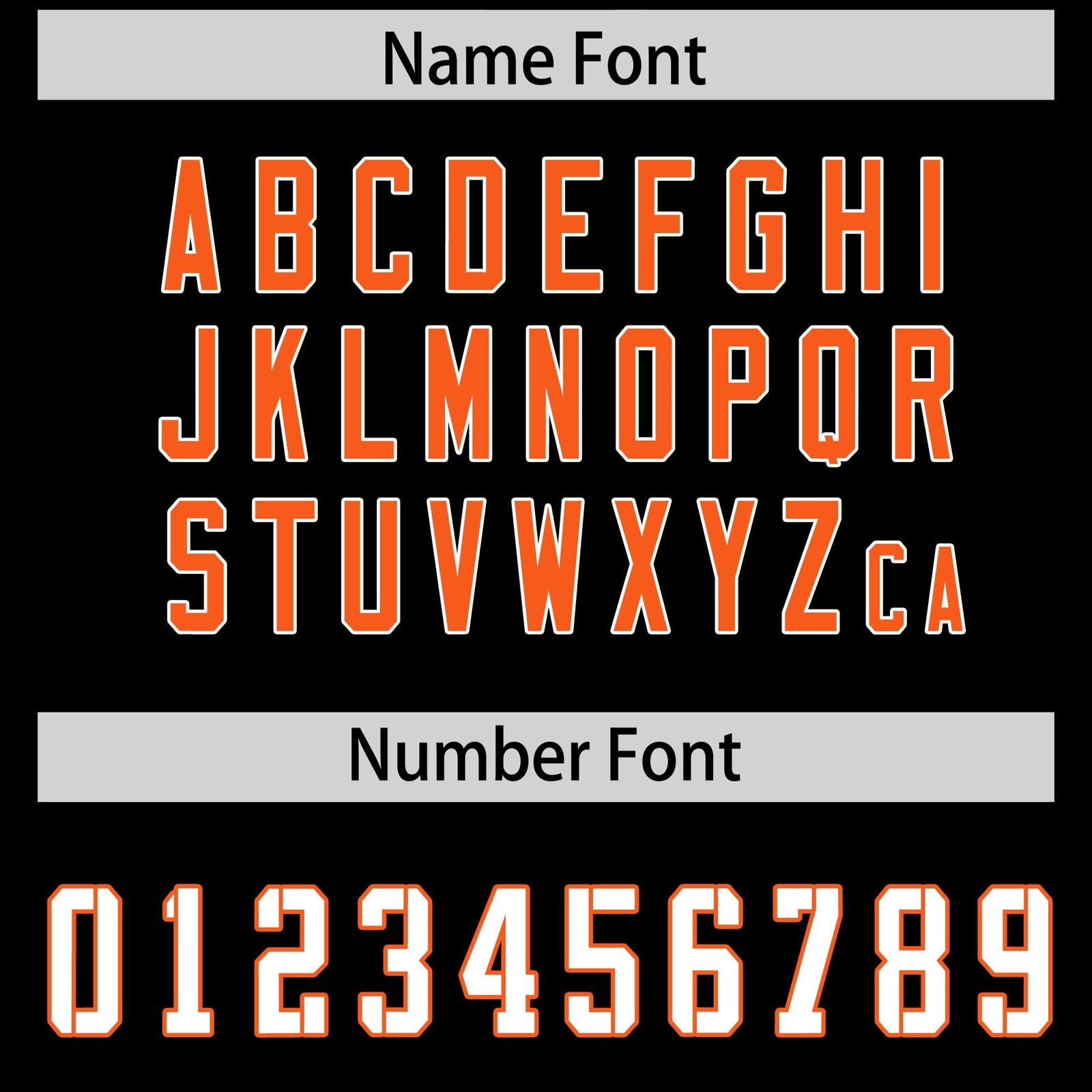 Custom Black Orange Side Stripe Pattern Authentic Football Jersey