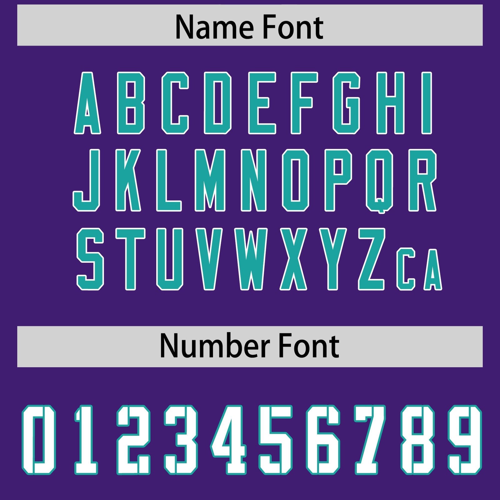 Custom Purple Aqua Side Stripe Pattern Authentic Football Jersey