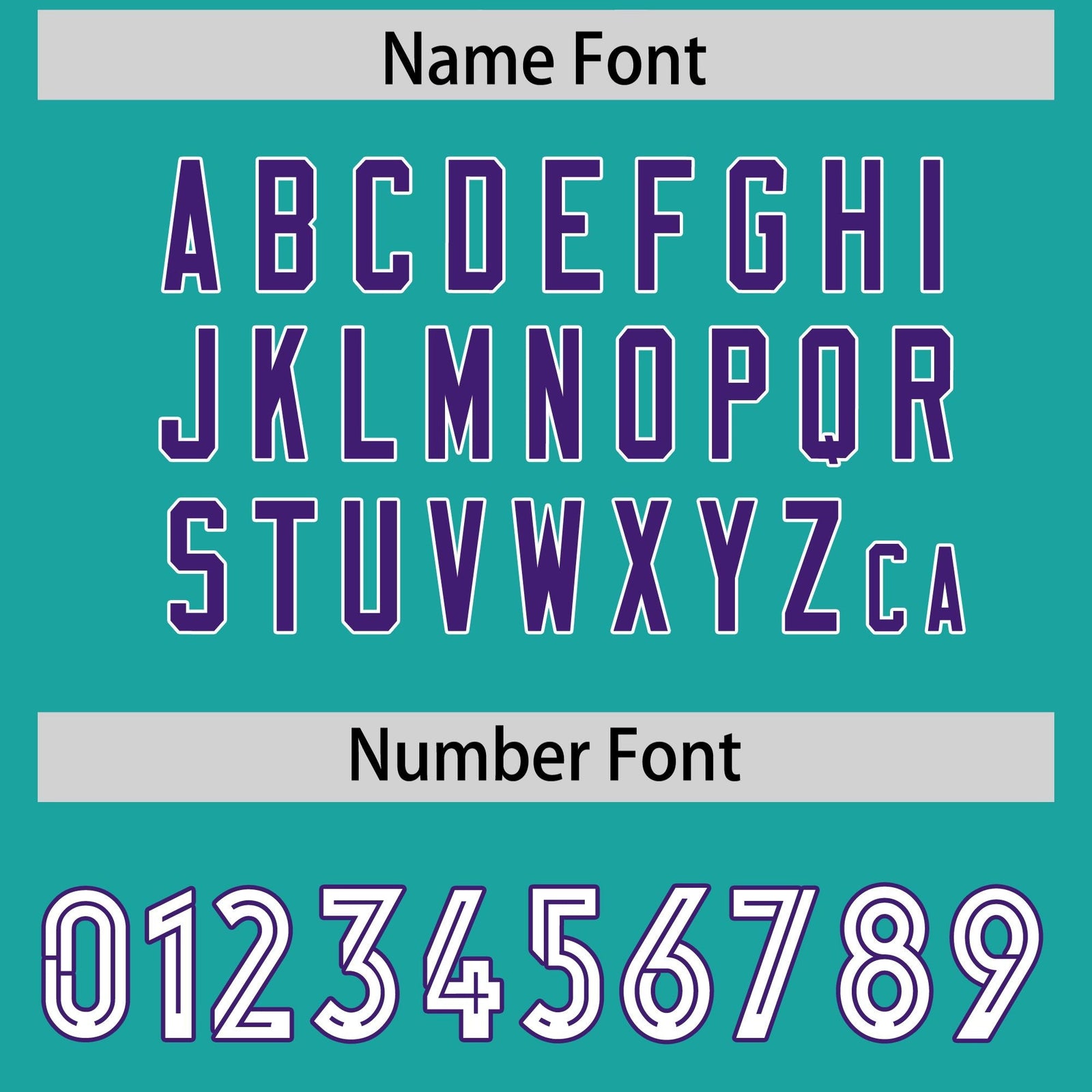 Custom Aqua Purple Side Stripe Pattern Authentic Football Jersey