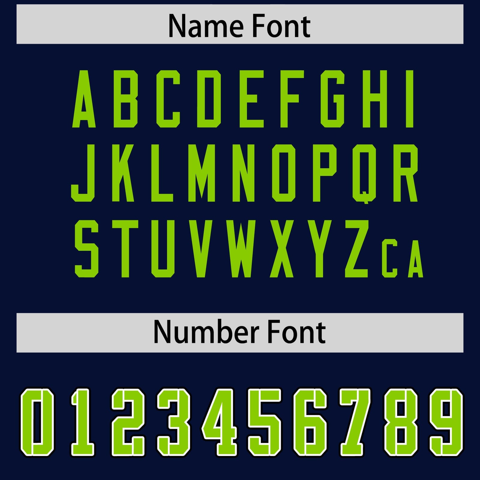 Custom Navy Neon Green Personalized Neckline Square Classic Authentic Football Jersey