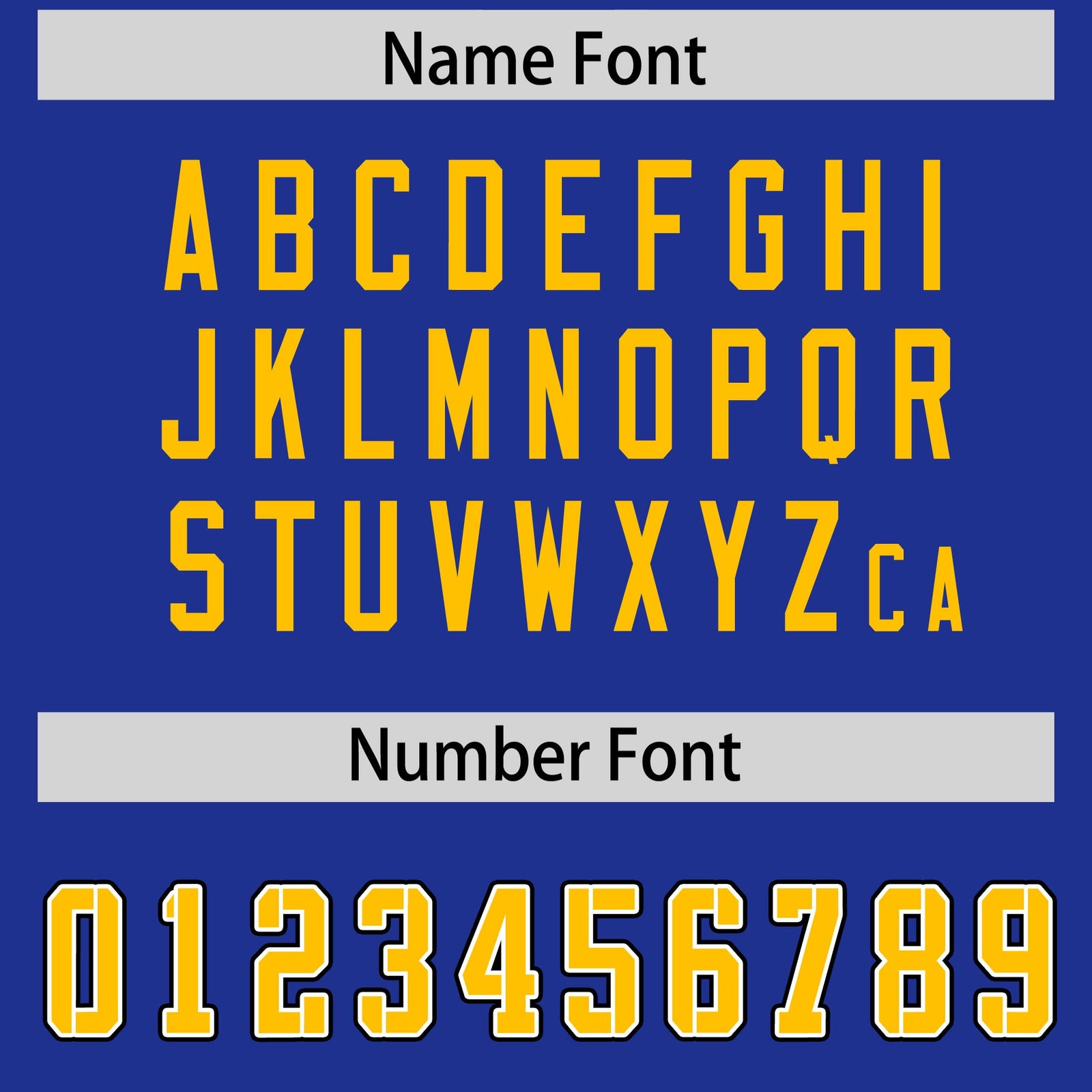 Custom Royal Yellow Personalized Neckline Square Classic Authentic Football Jersey