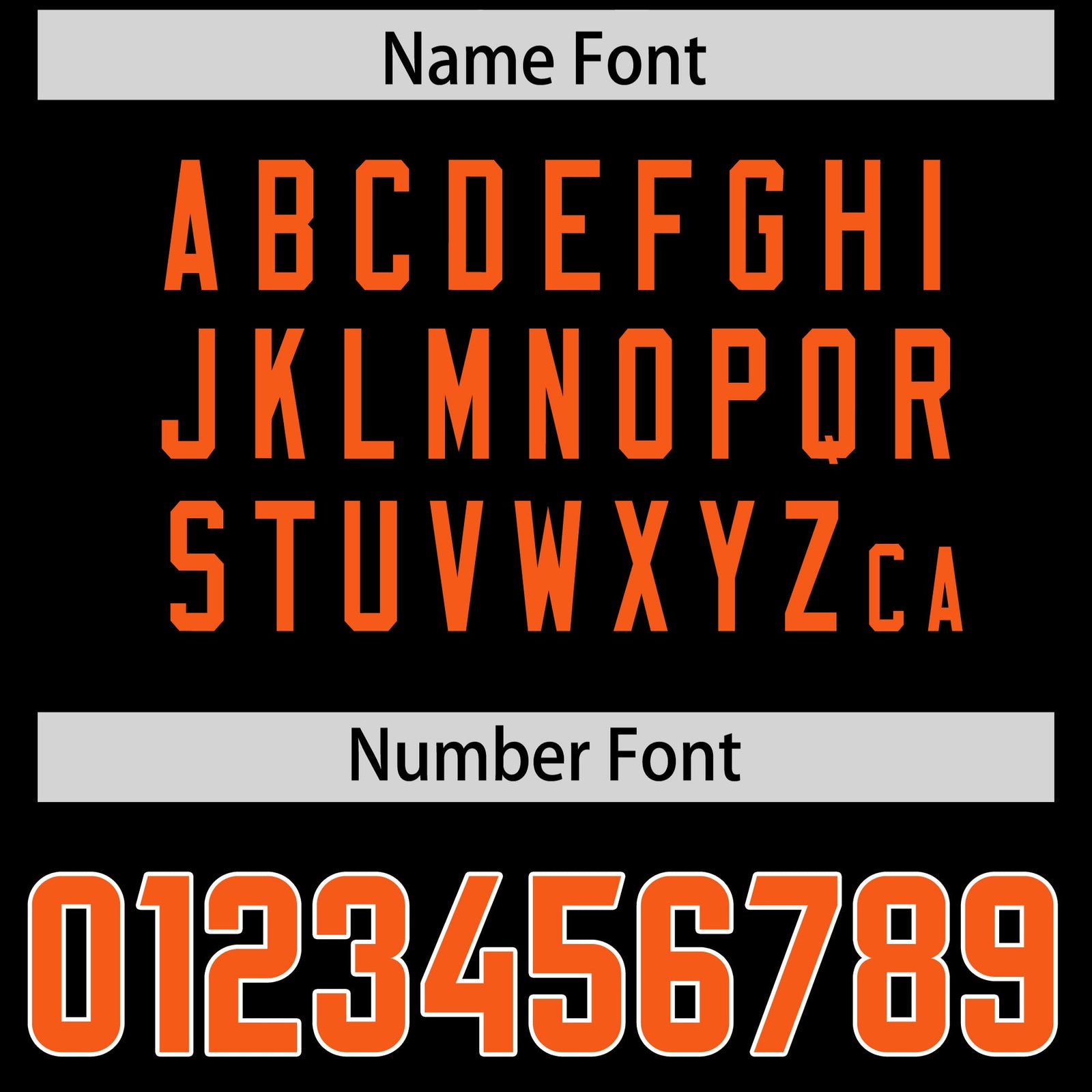 Custom Black Orange Personalized Neckline Square Classic Authentic Football Jersey