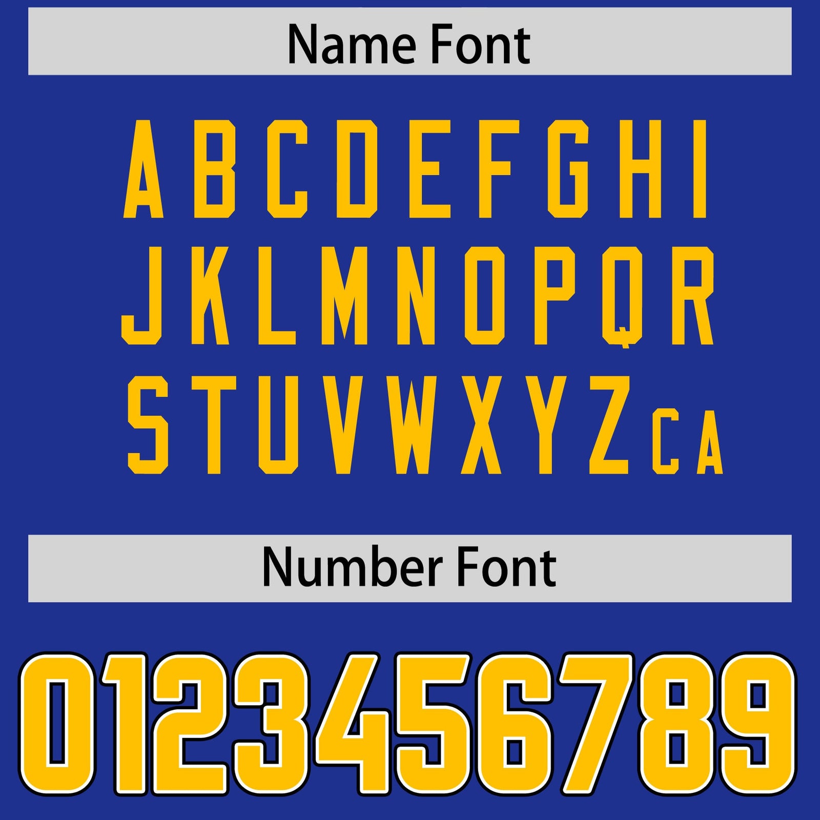 Custom Royal Yellow Personalized Neckline Square Classic Authentic Football Jersey