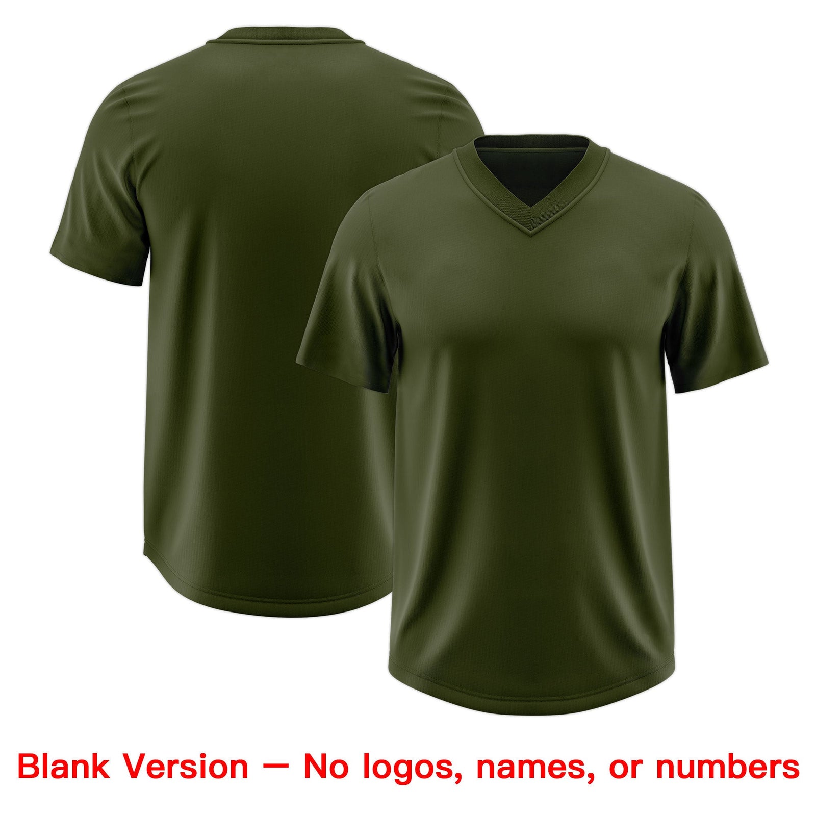 Custom Olive Black sequin lettering Moisture-Wicking Football Jersey| KXKSHOP