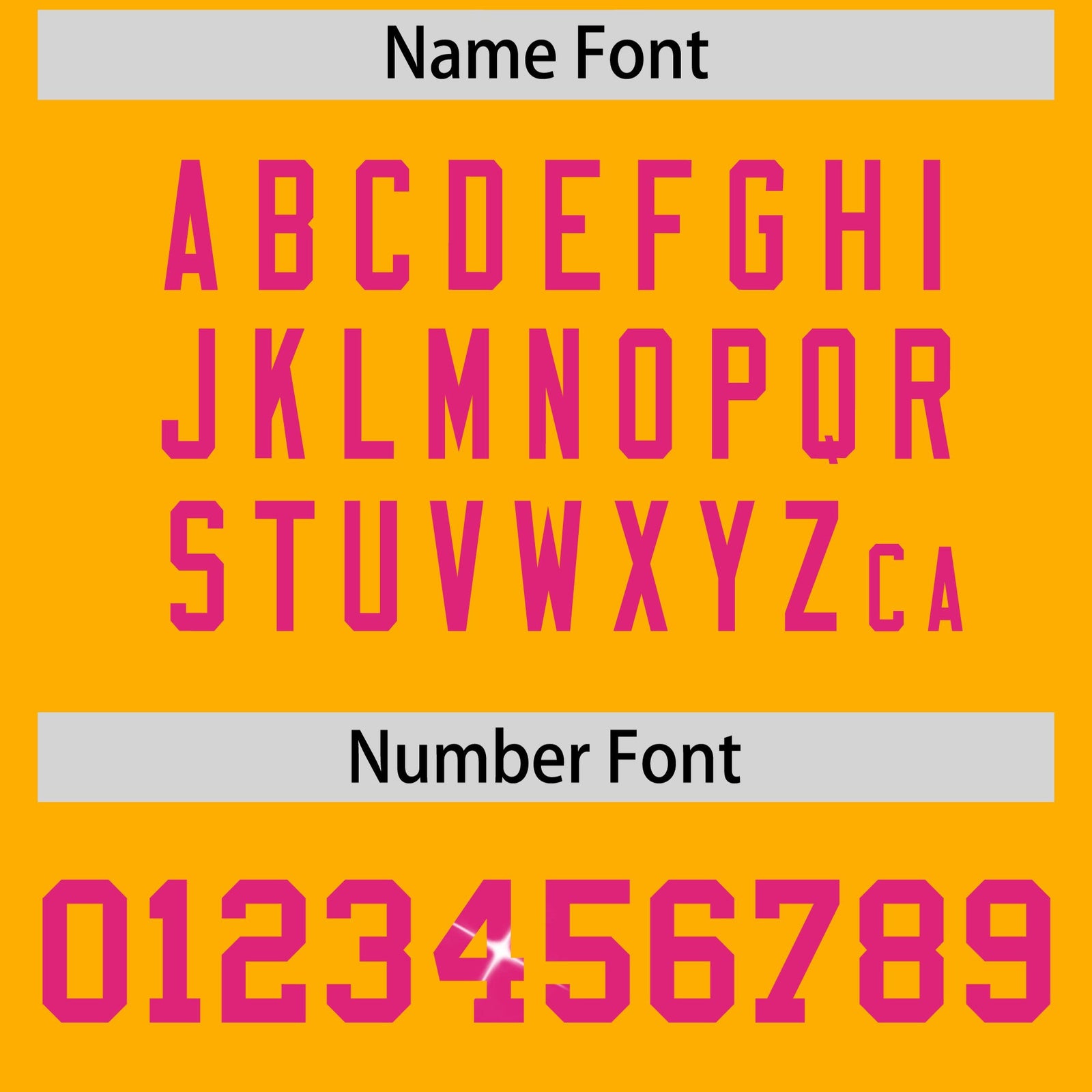 Custom Yellow Pink sequin lettering Moisture-Wicking Football Jersey| KXKSHOP