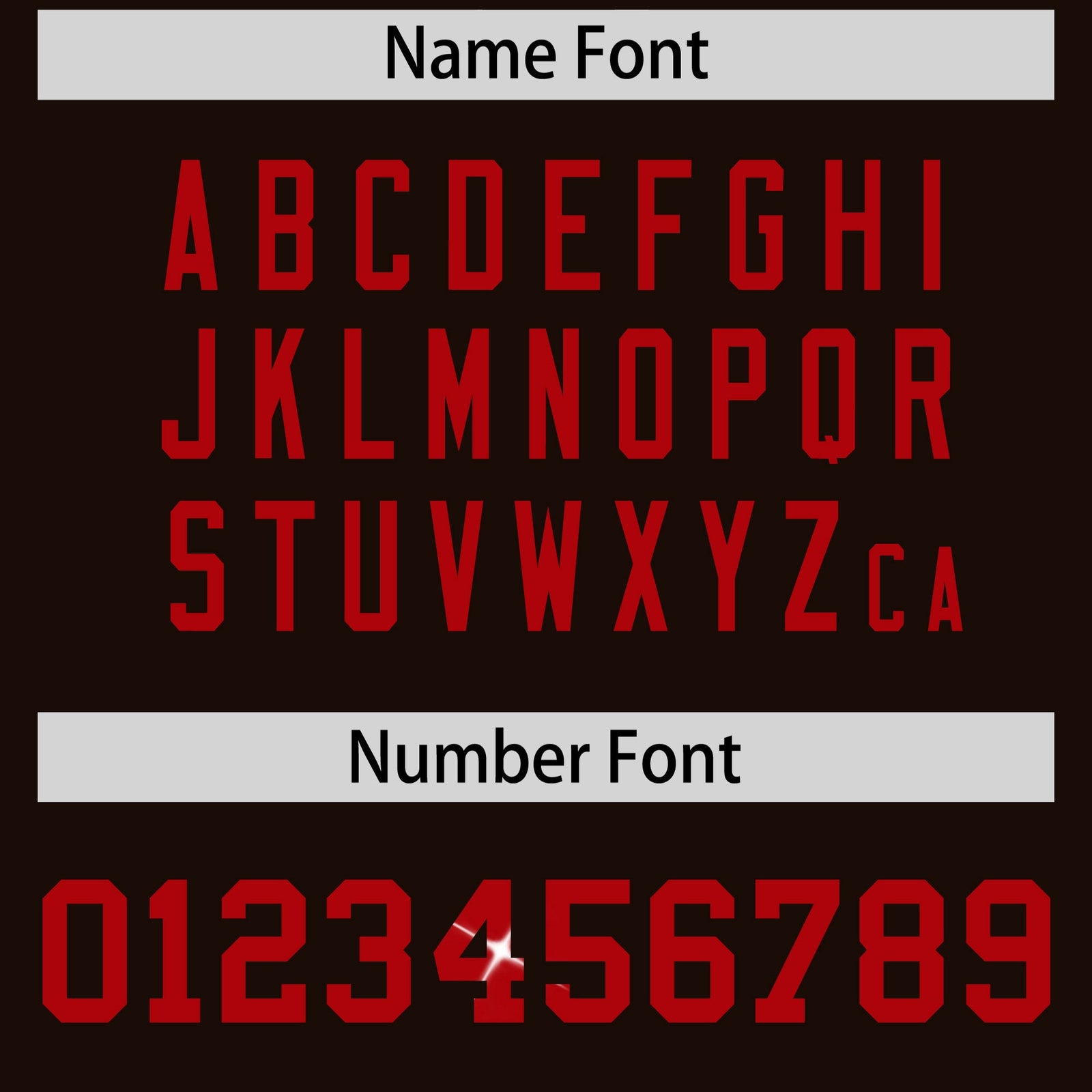 Custom Brown Red sequin lettering Moisture-Wicking Football Jersey| KXKSHOP
