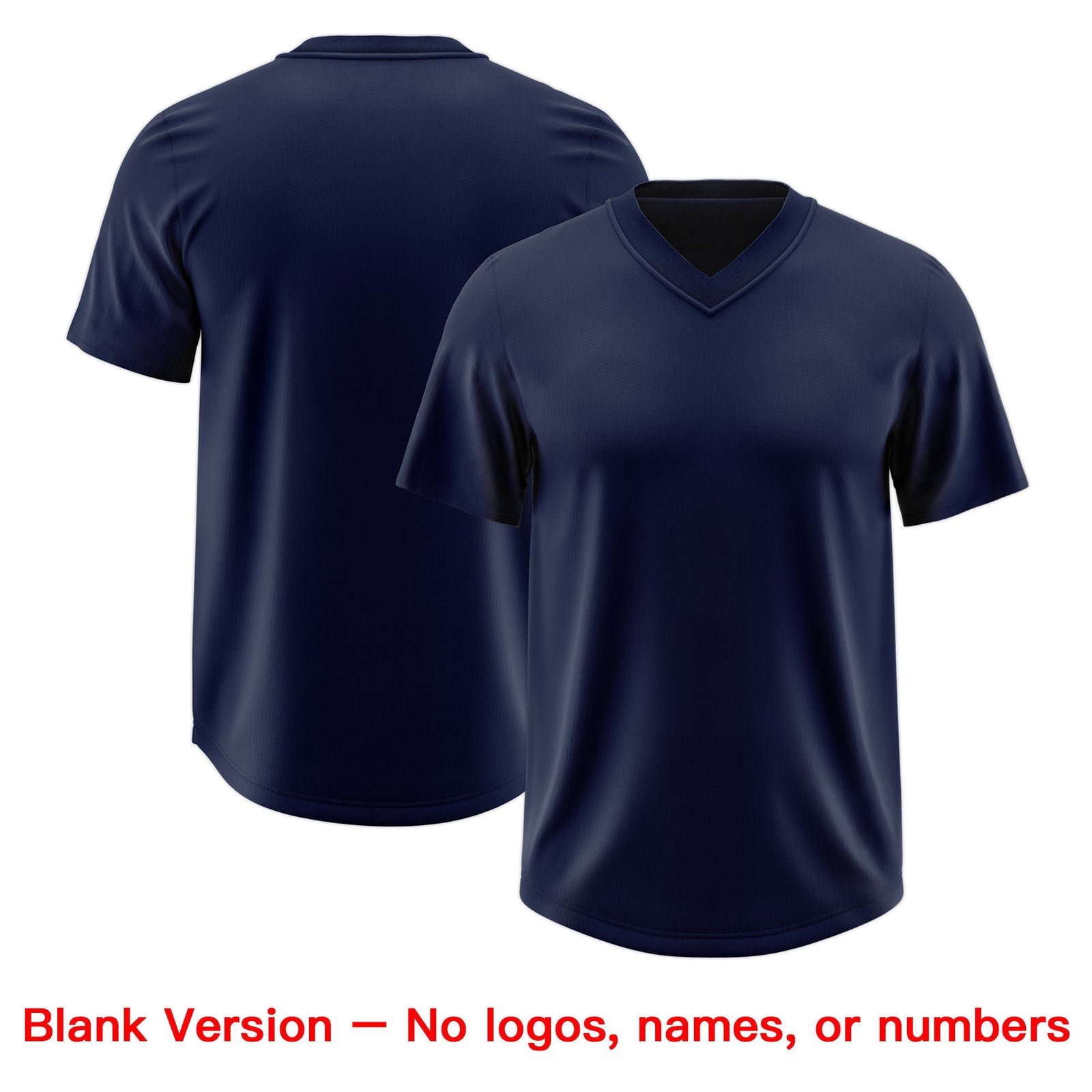 Custom Navy Sky Blue sequin lettering Moisture-Wicking Football Jersey| KXKSHOP