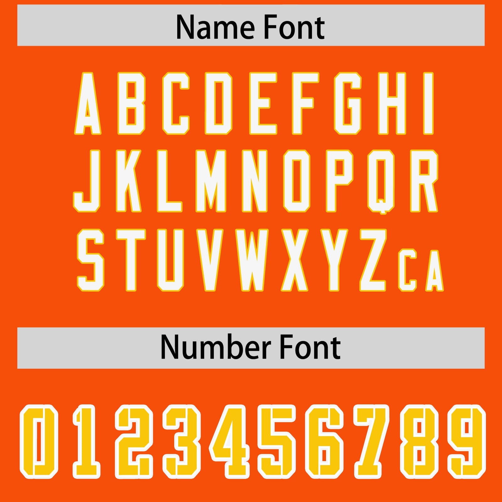 Custom Orange Personalized Shoulder Cut Two-Tone Authentic Football Jersey