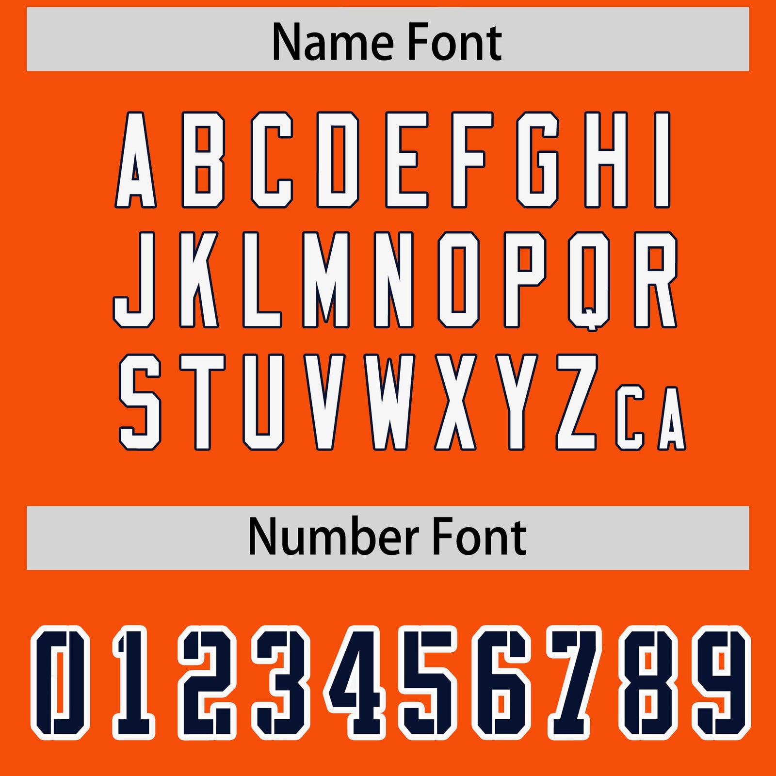 Custom Orange Personalized Shoulder Cut Two-Tone Authentic Football Jersey