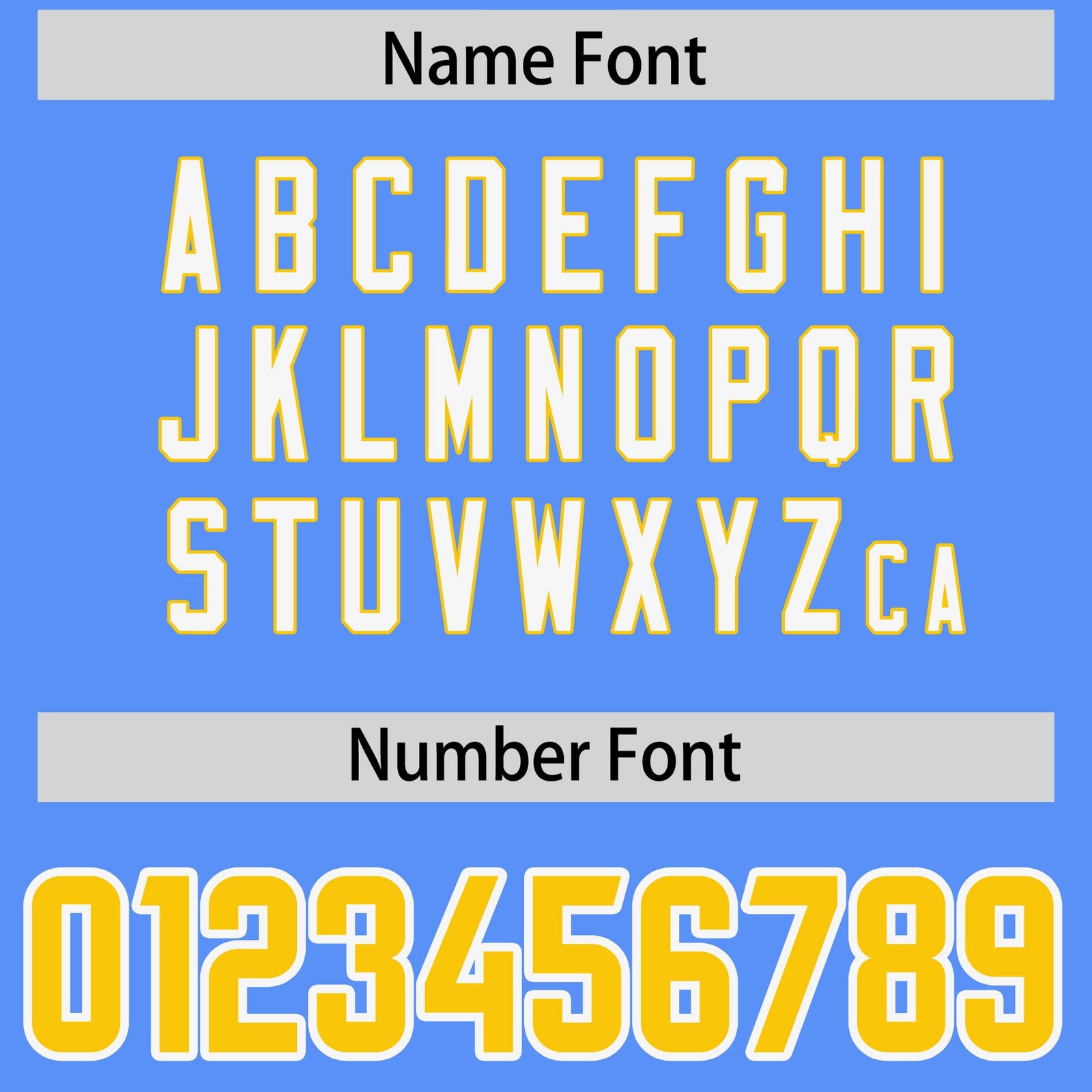 Custom Powder Blue Personalized Shoulder Cut Two-Tone Authentic Football Jersey