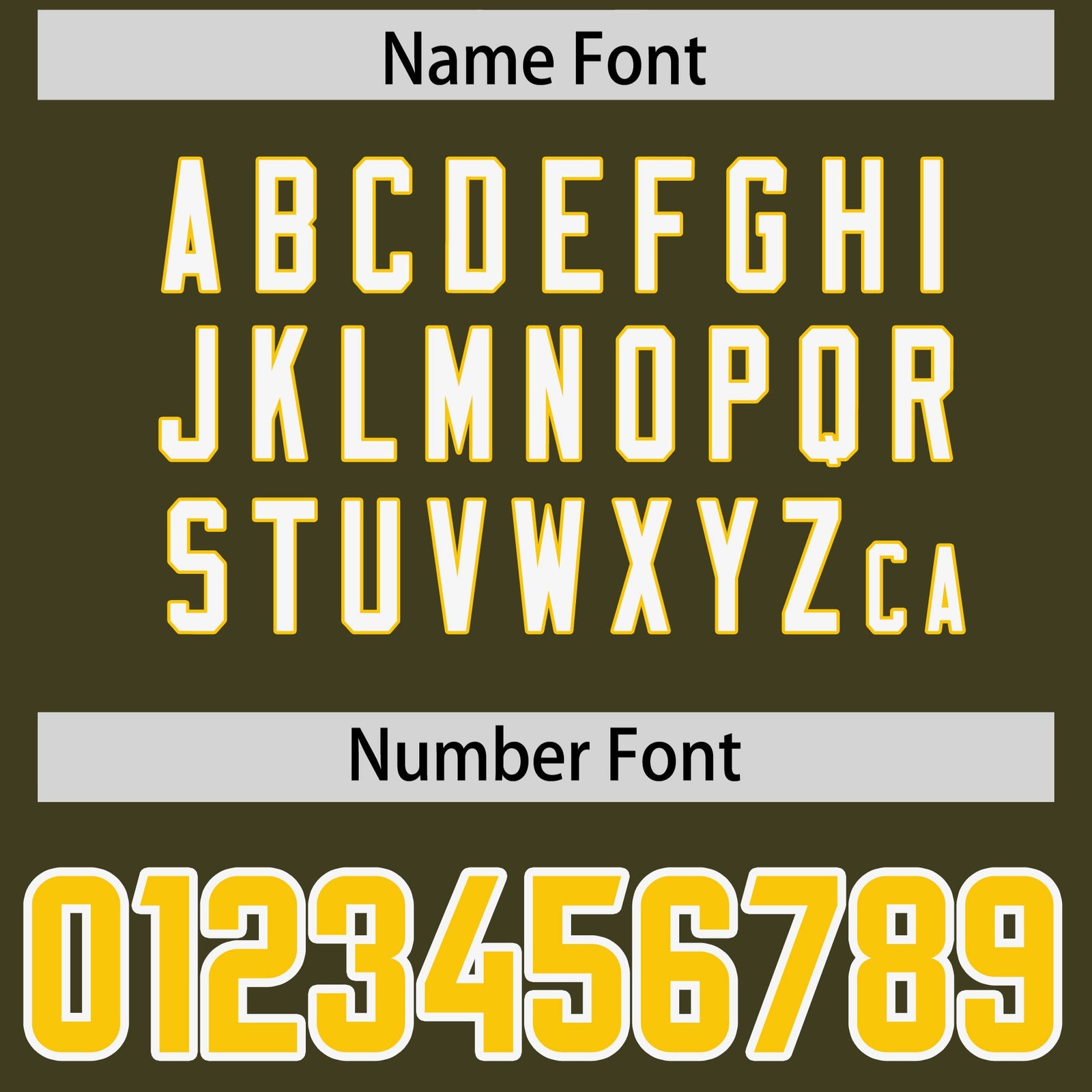 Custom Olive Personalized Shoulder Cut Two-Tone Authentic Football Jersey