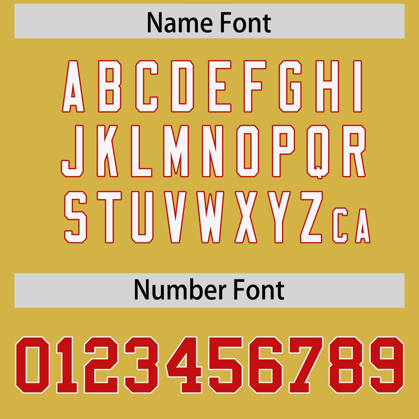 Custom Old Gold Personalized Shoulder Cut Two-Tone Authentic Football Jersey