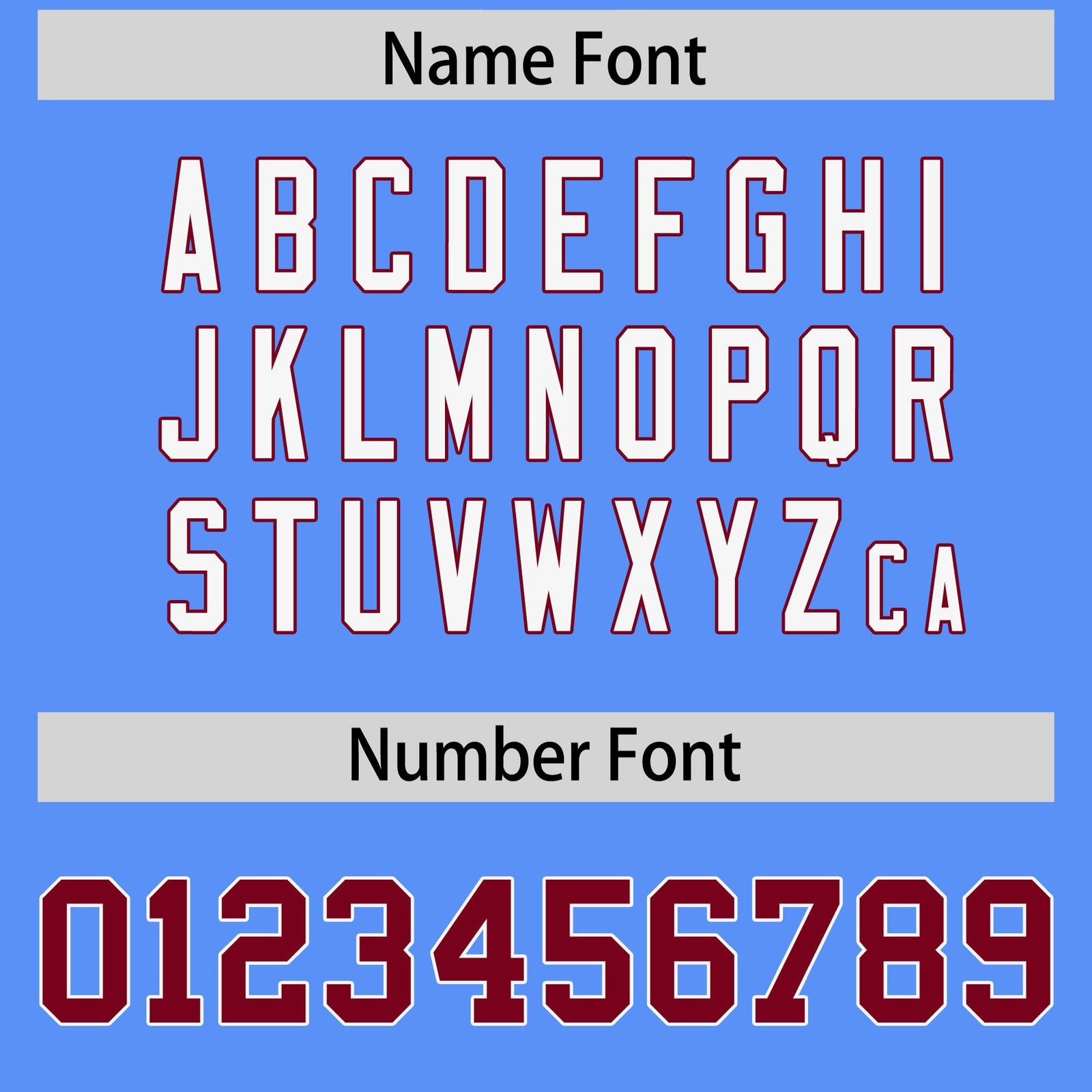 Custom Powder Blue Personalized Shoulder Cut Two-Tone Authentic Football Jersey