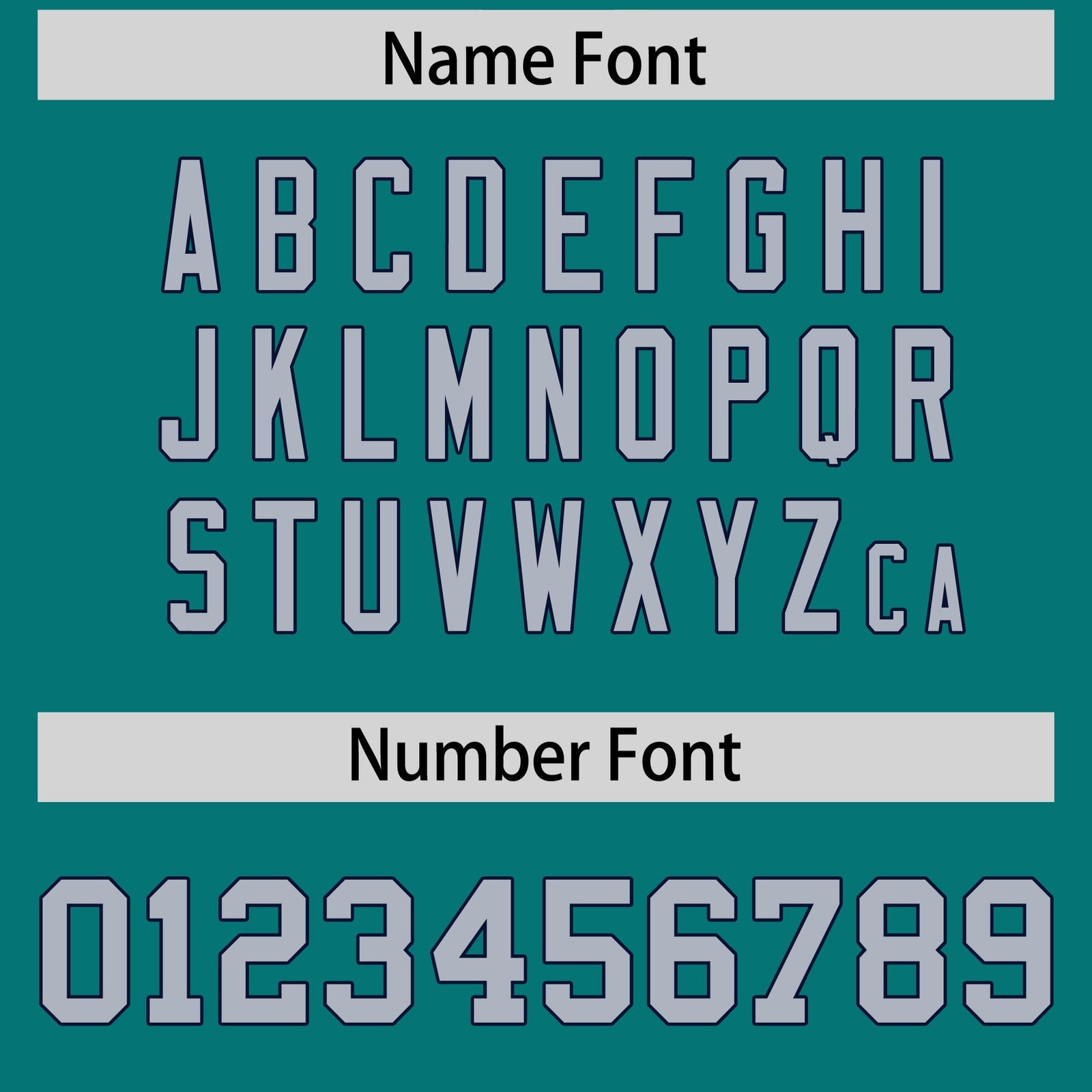 Custom Aqua Personalized Shoulder Cut Two-Tone Authentic Football Jersey