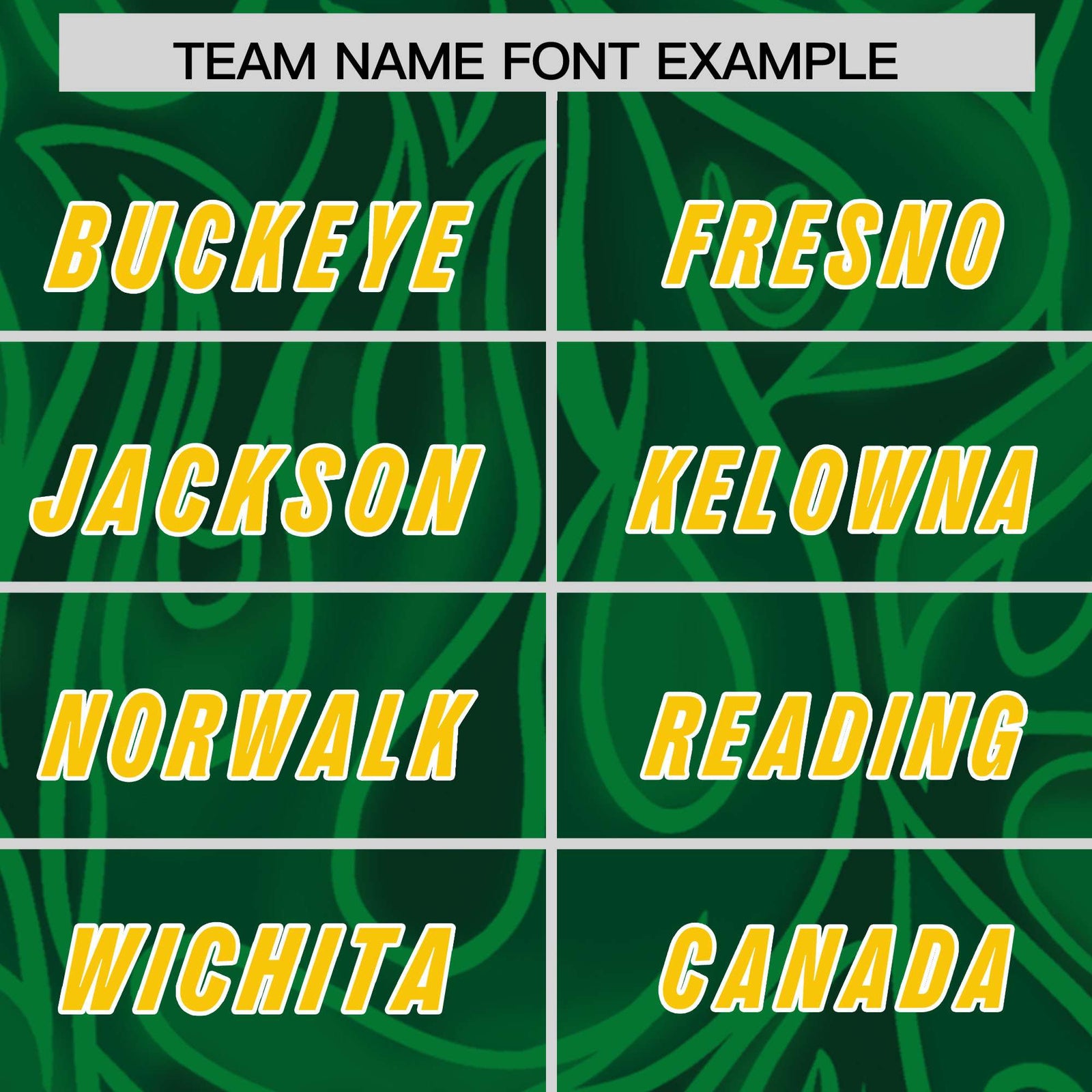 Custom Green Personalized Printed Graffiti Pattern Design Authentic Football Jersey