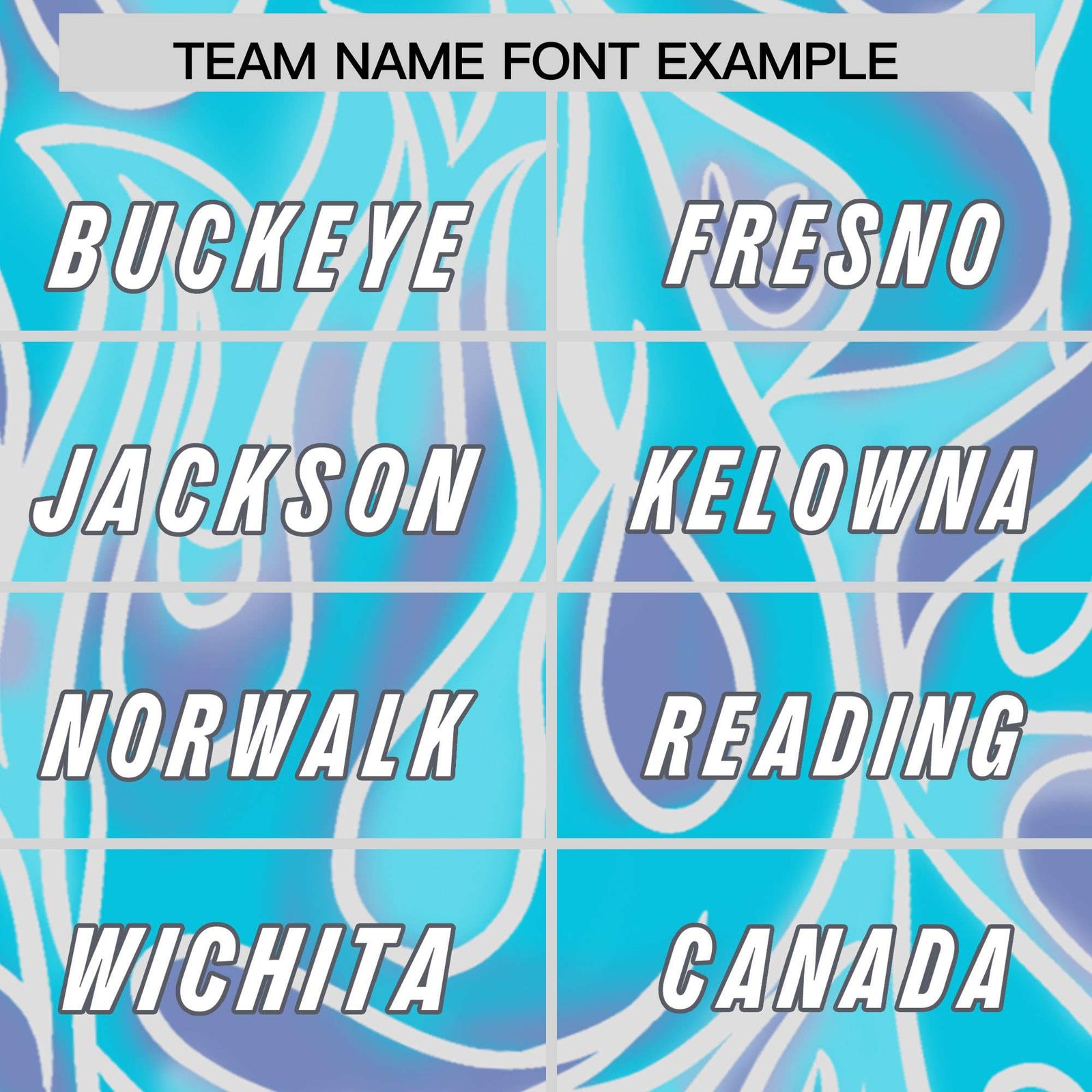 Custom Sky Blue Personalized Printed Graffiti Pattern Design Authentic Football Jersey